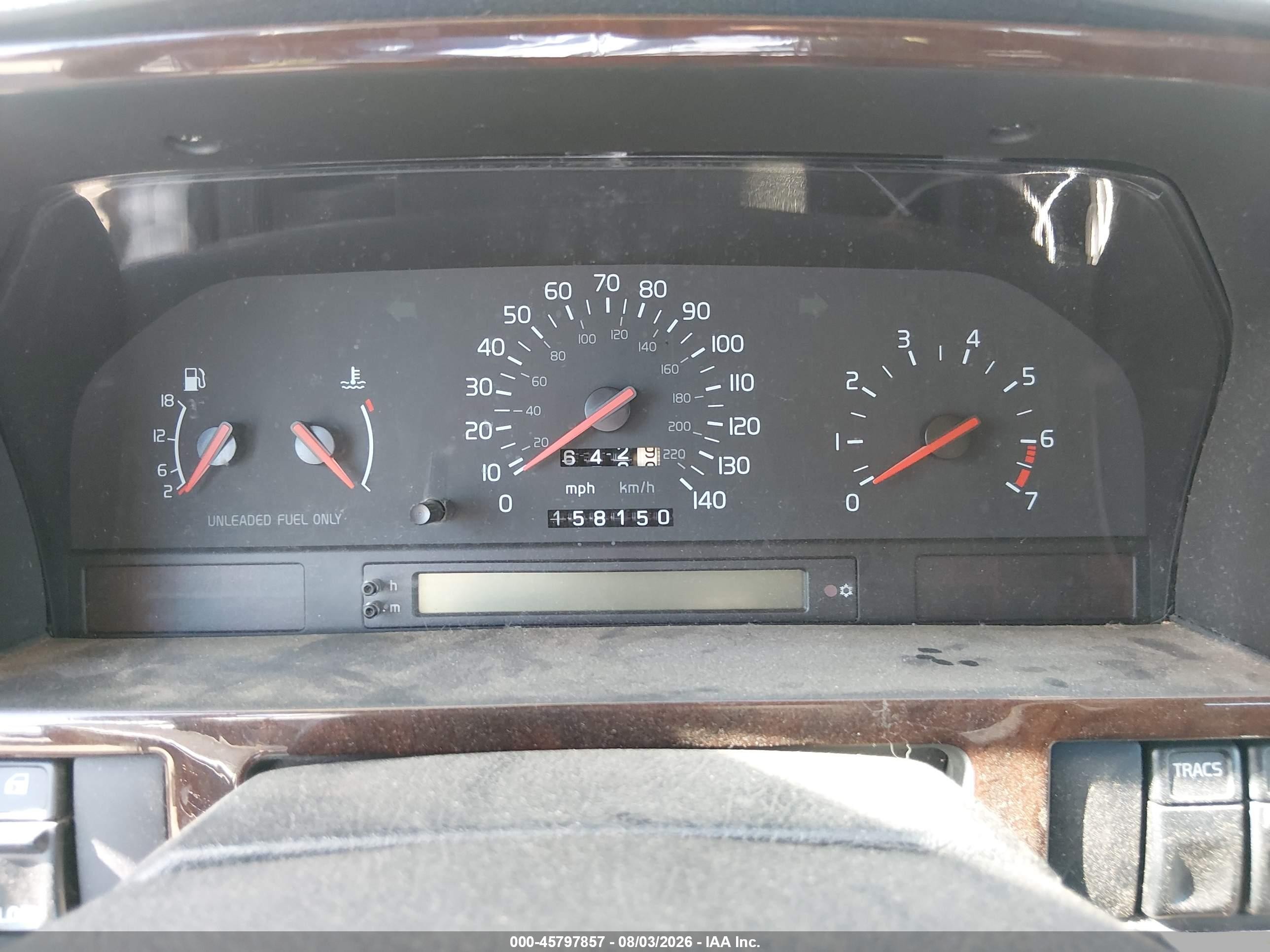 1997 Volvo 850 Glt Silver vin: YV1LS564XV1366378