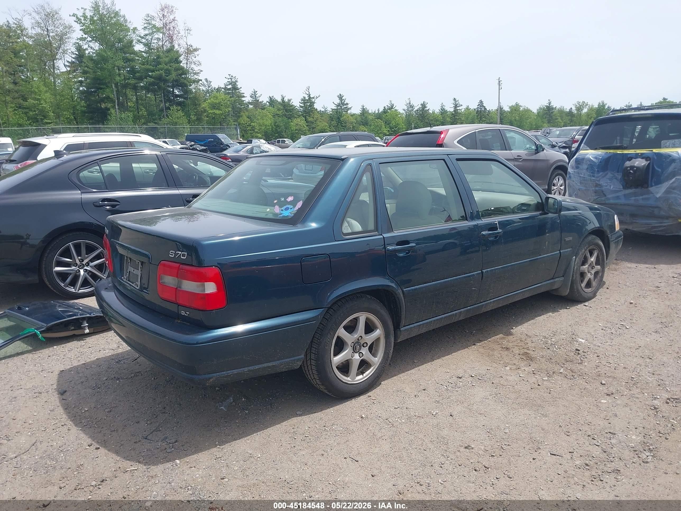 1998 Volvo S70 Glt Green vin: YV1LS5672W1531965
