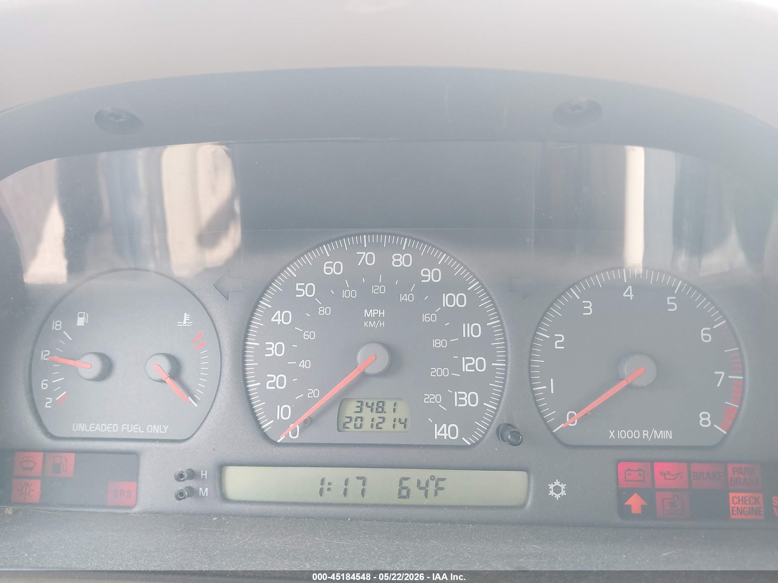1998 Volvo S70 Glt Green vin: YV1LS5672W1531965