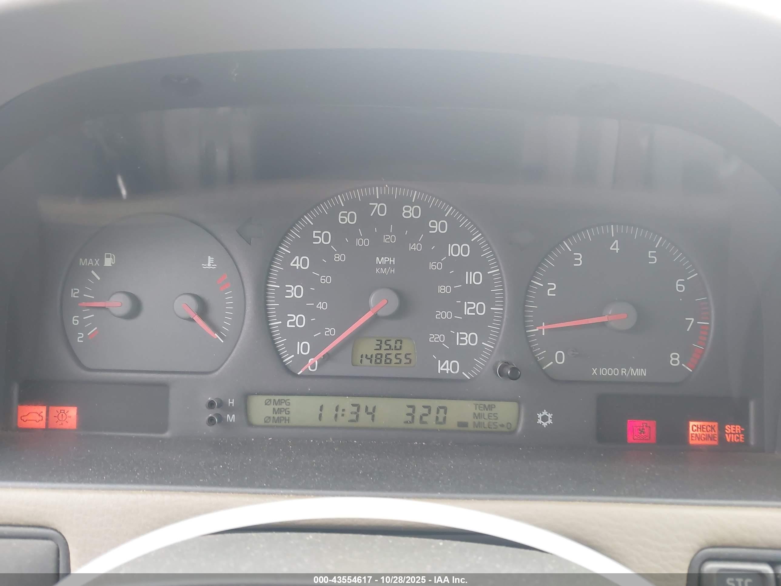 1999 Volvo S70 Glt Black vin: YV1LS56D2X1570918