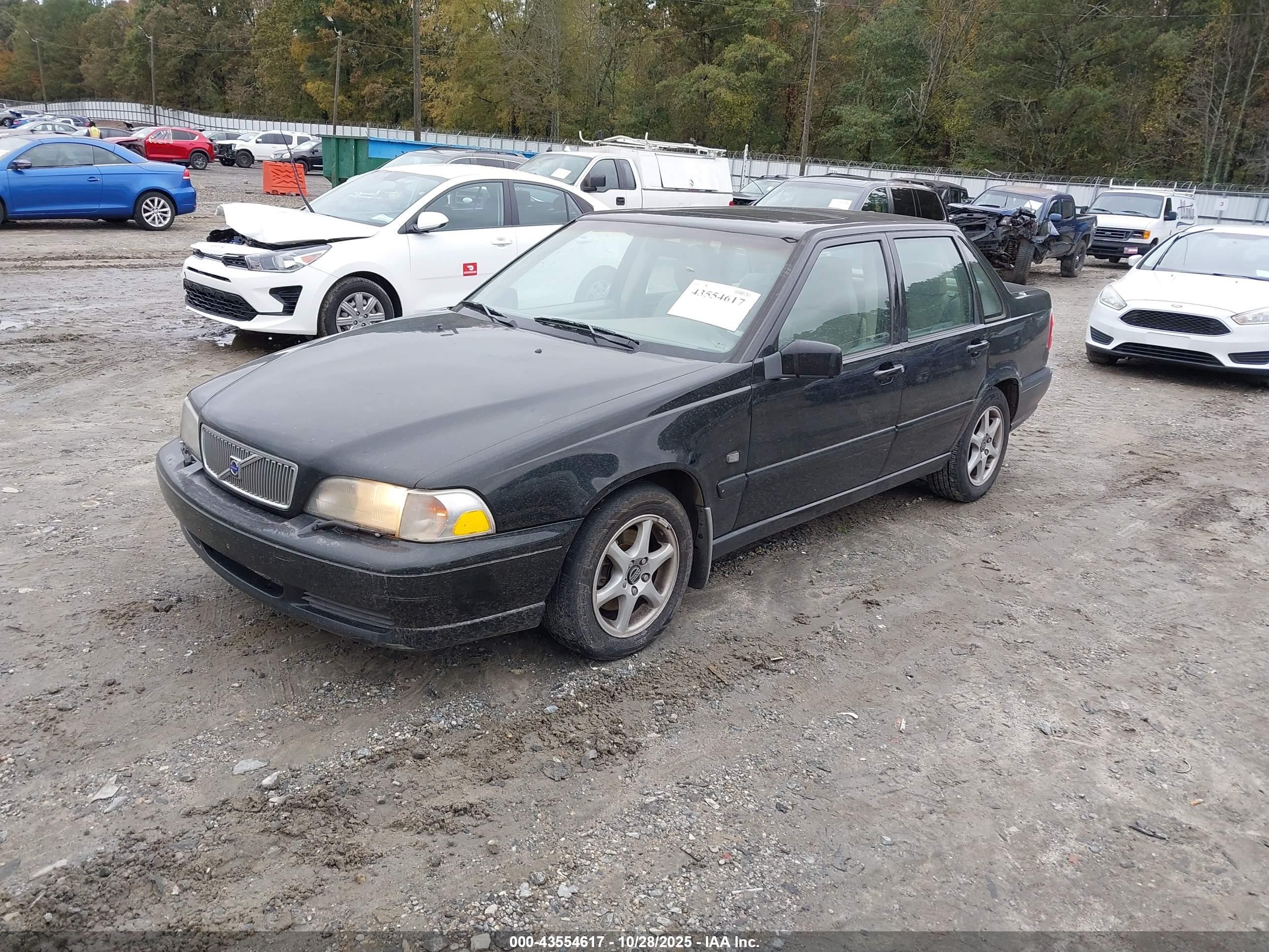 1999 Volvo S70 Glt Black vin: YV1LS56D2X1570918