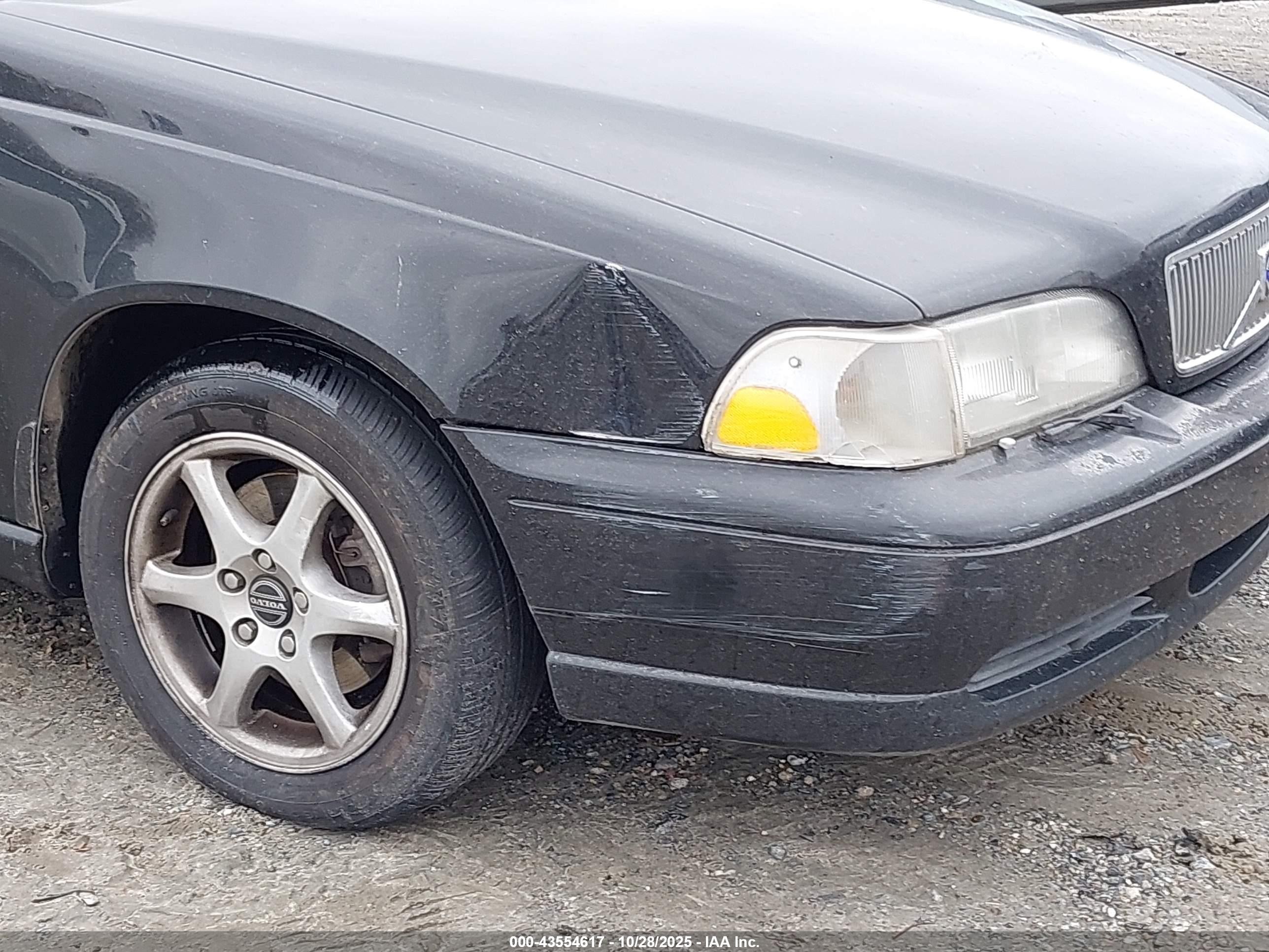1999 Volvo S70 Glt Black vin: YV1LS56D2X1570918