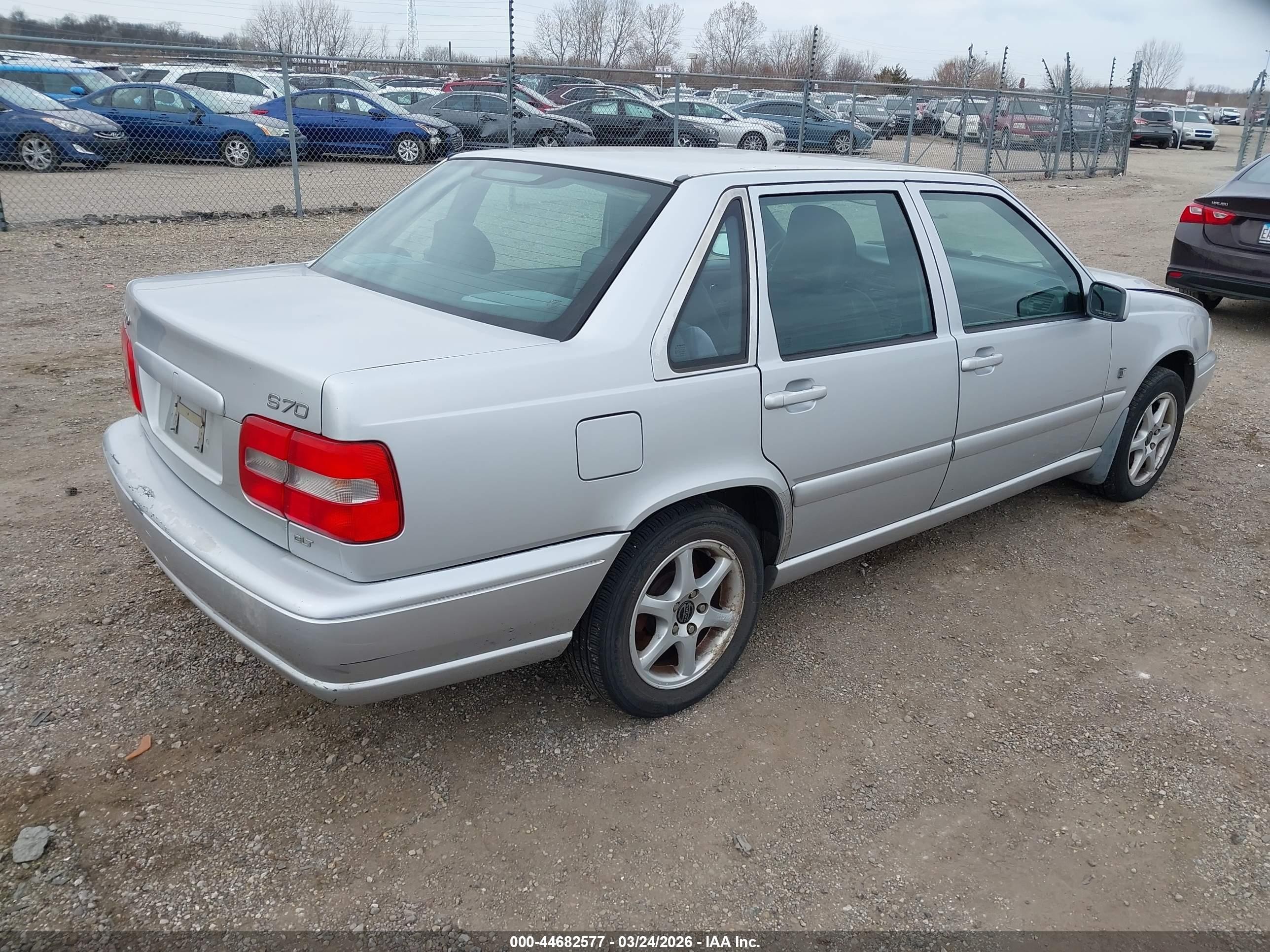 1999 Volvo S70 Glt Silver vin: YV1LS56D4X2618543