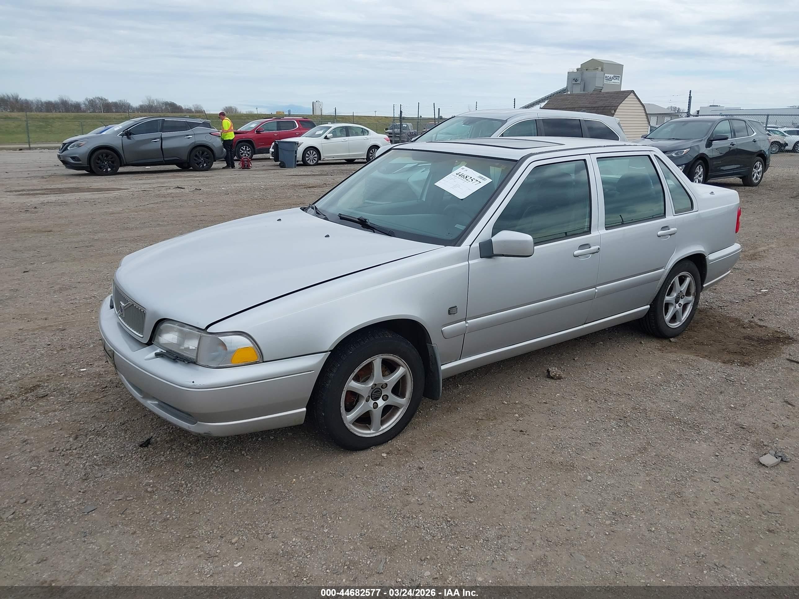 1999 Volvo S70 Glt Silver vin: YV1LS56D4X2618543