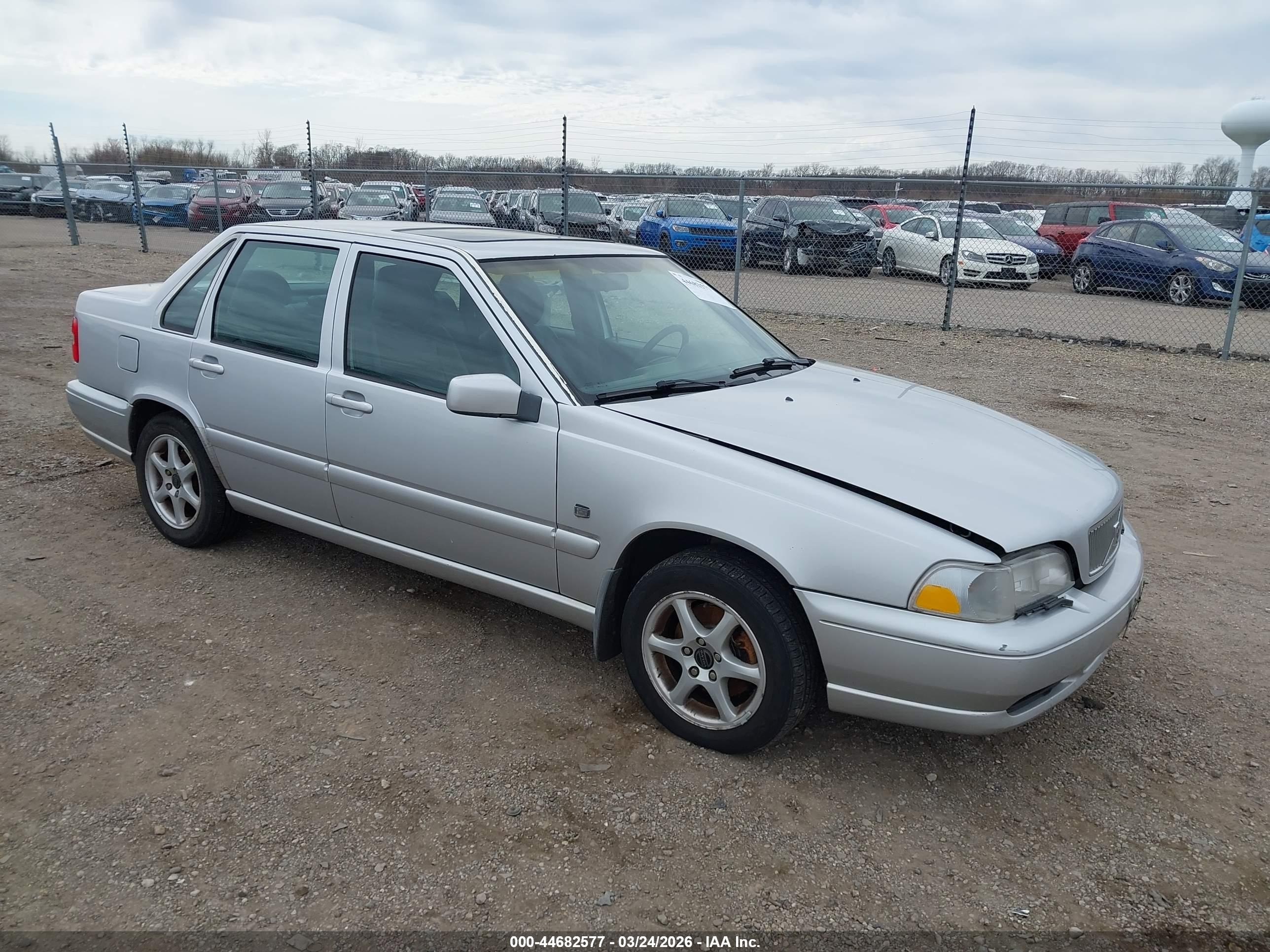 1999 Volvo S70 Glt Silver vin: YV1LS56D4X2618543