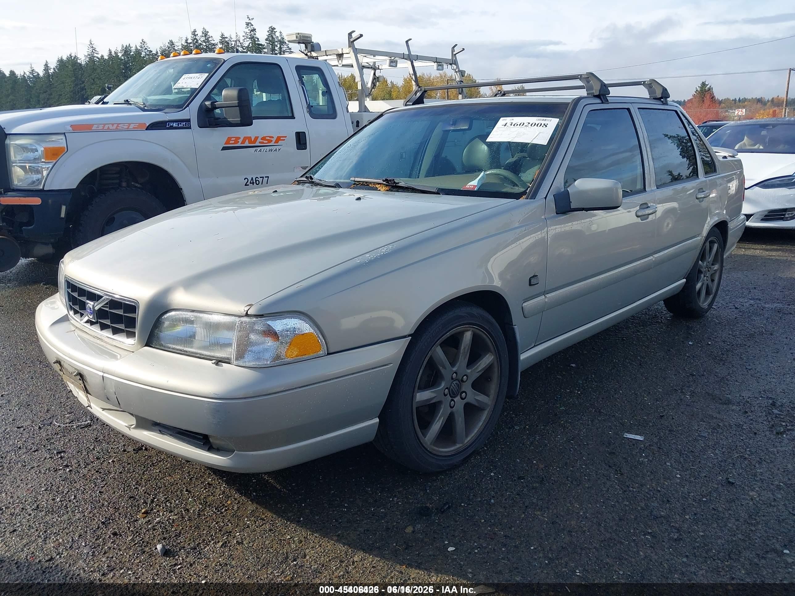 2000 Volvo S70 Glt/glt Se Серебряный vin: YV1LS56D4Y2623131
