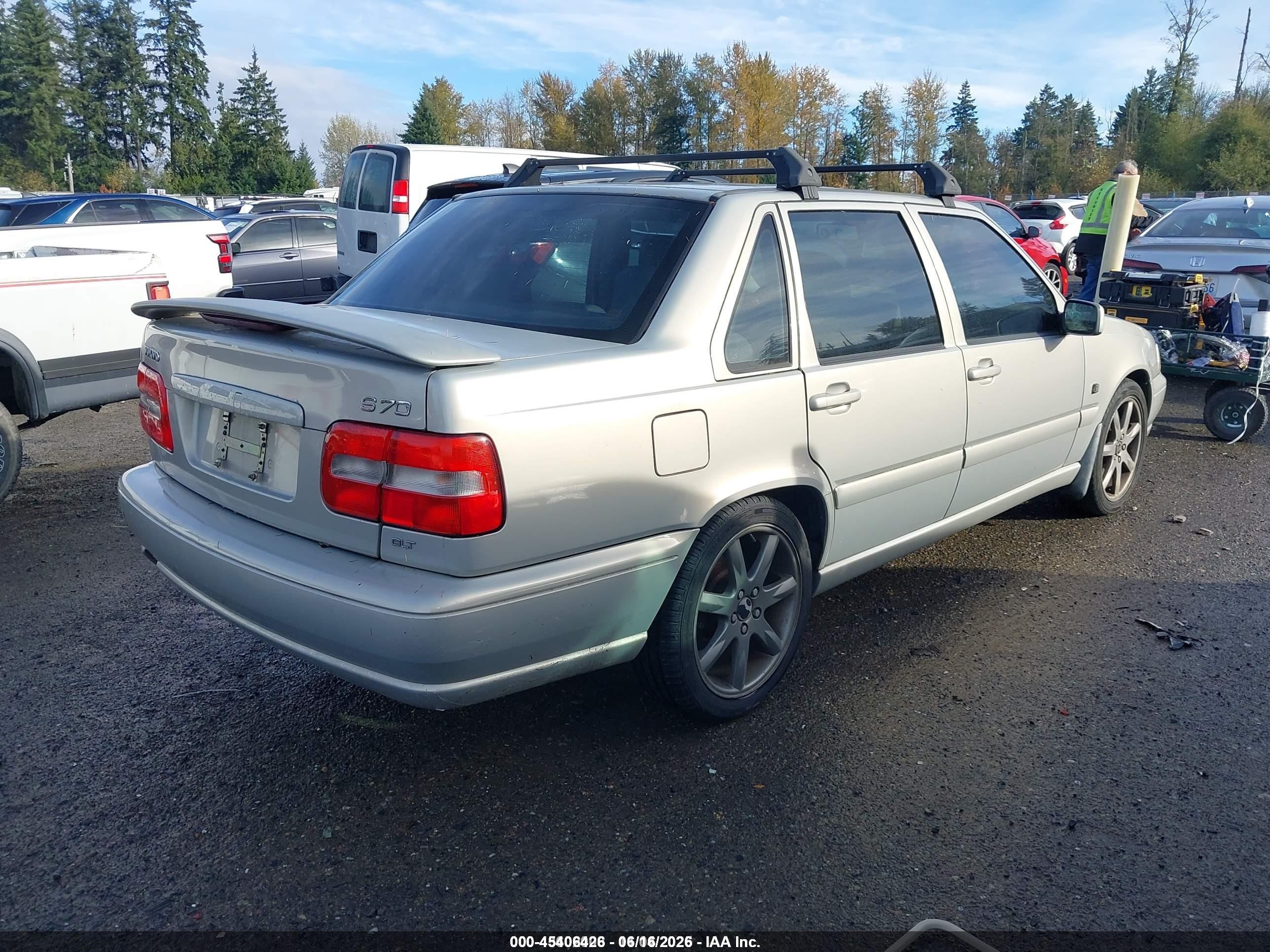 2000 Volvo S70 Glt/glt Se Серебряный vin: YV1LS56D4Y2623131