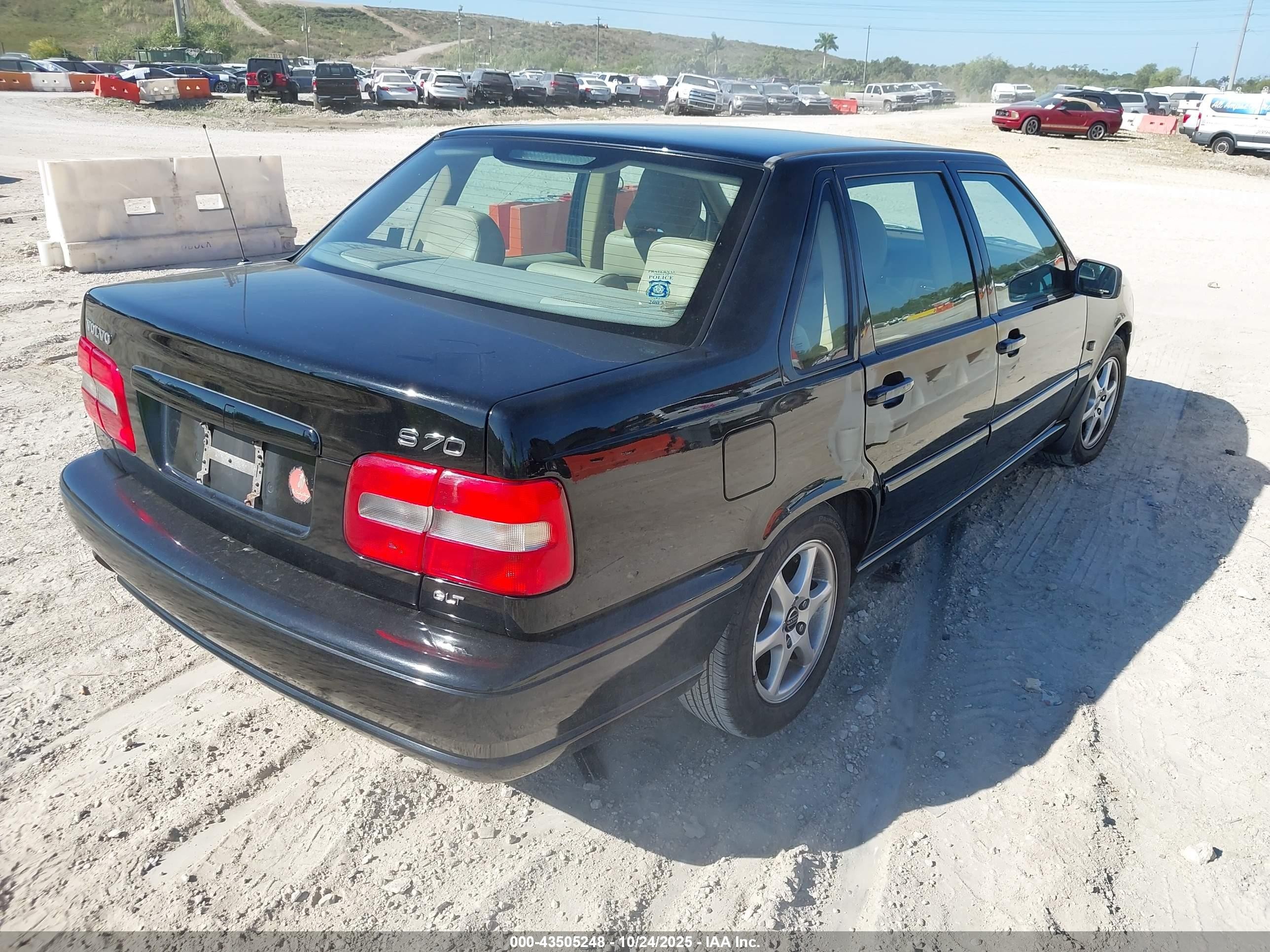 1999 Volvo S70 Glt Black vin: YV1LS56D5X3573798