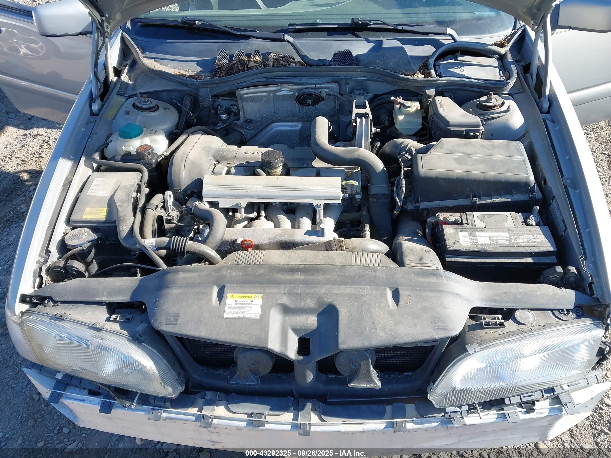 1999 Volvo S70 Glt Silver vin: YV1LS56D7X1592834