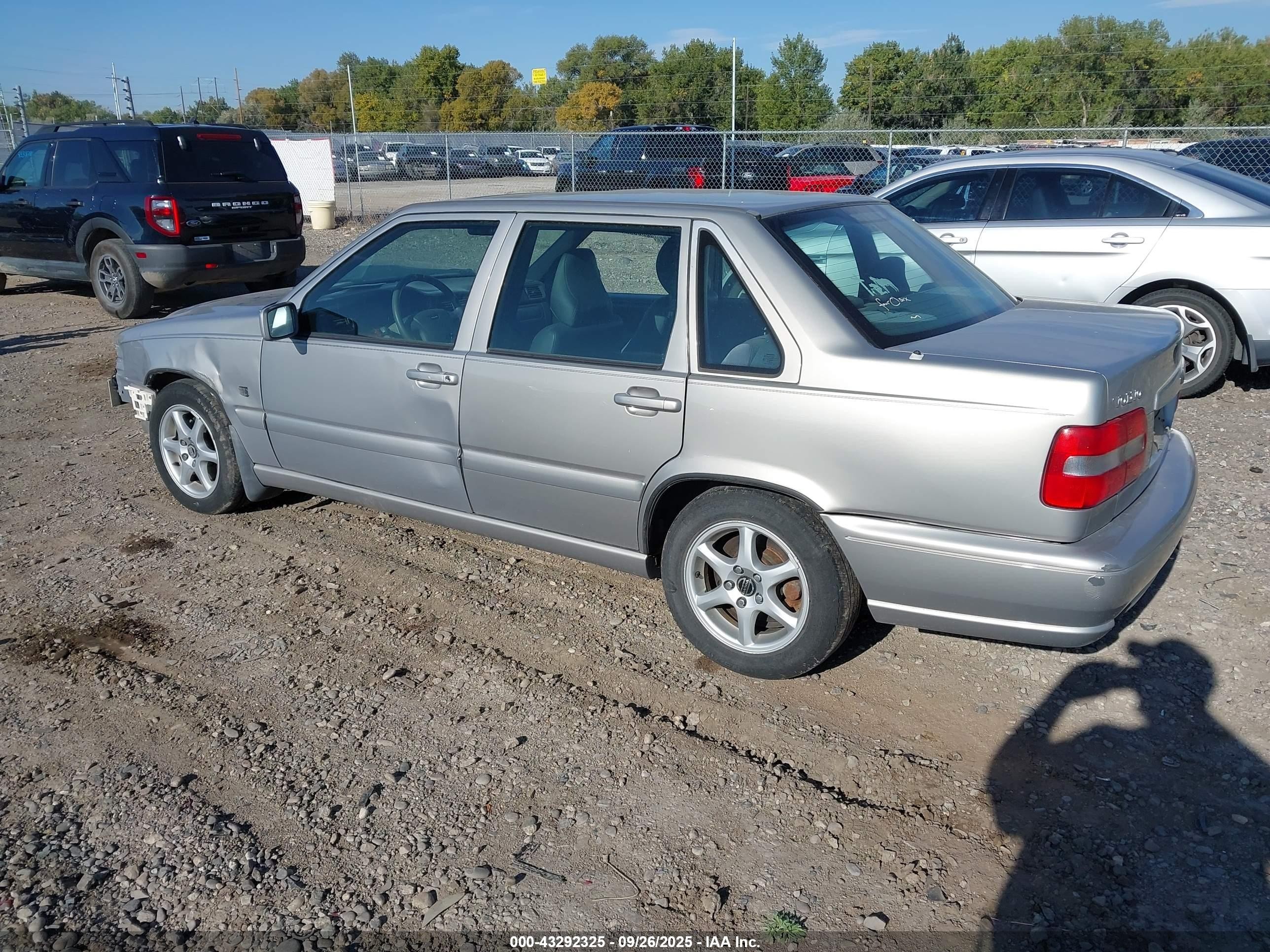 1999 Volvo S70 Glt Silver vin: YV1LS56D7X1592834