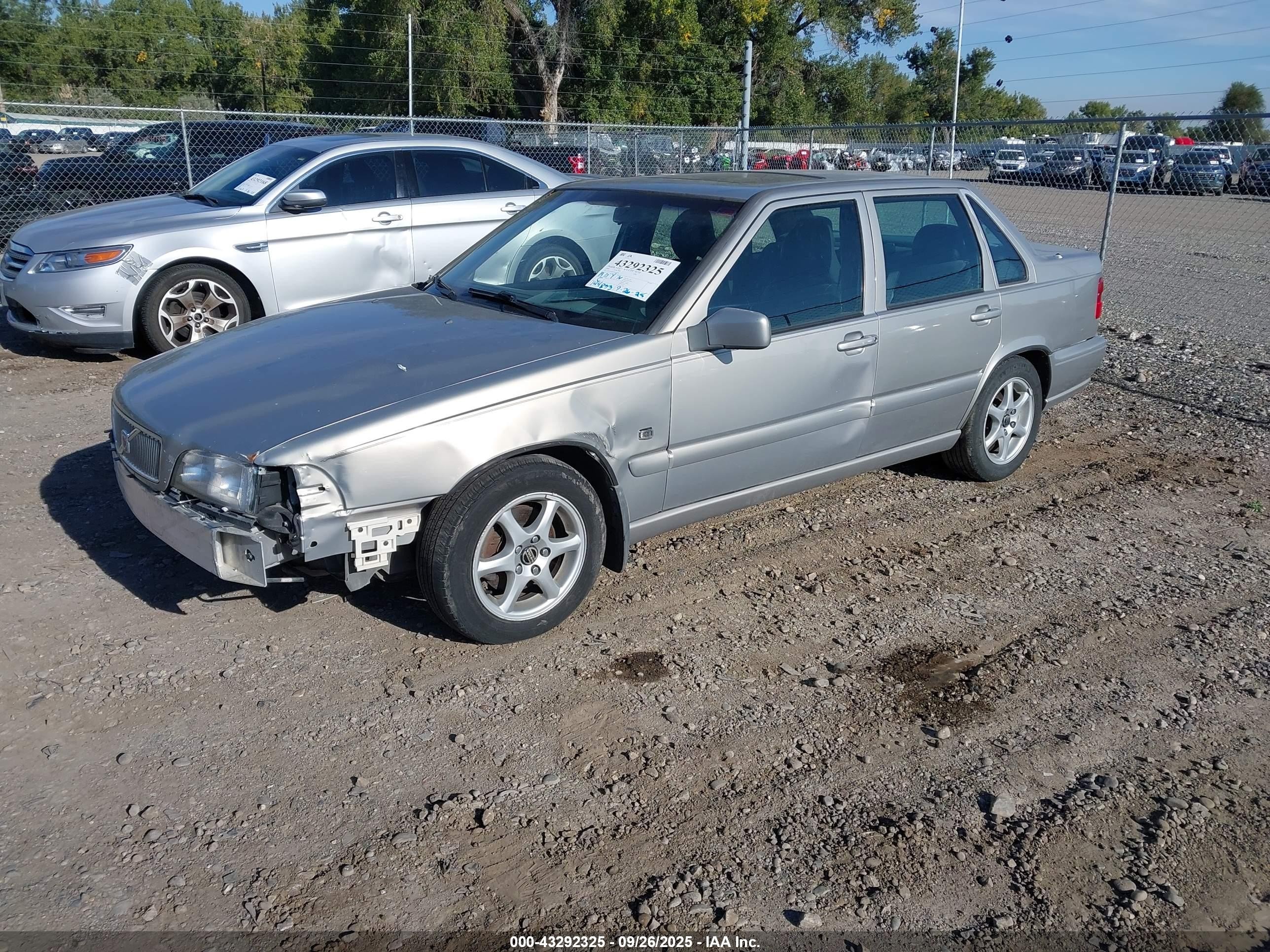 1999 Volvo S70 Glt Silver vin: YV1LS56D7X1592834