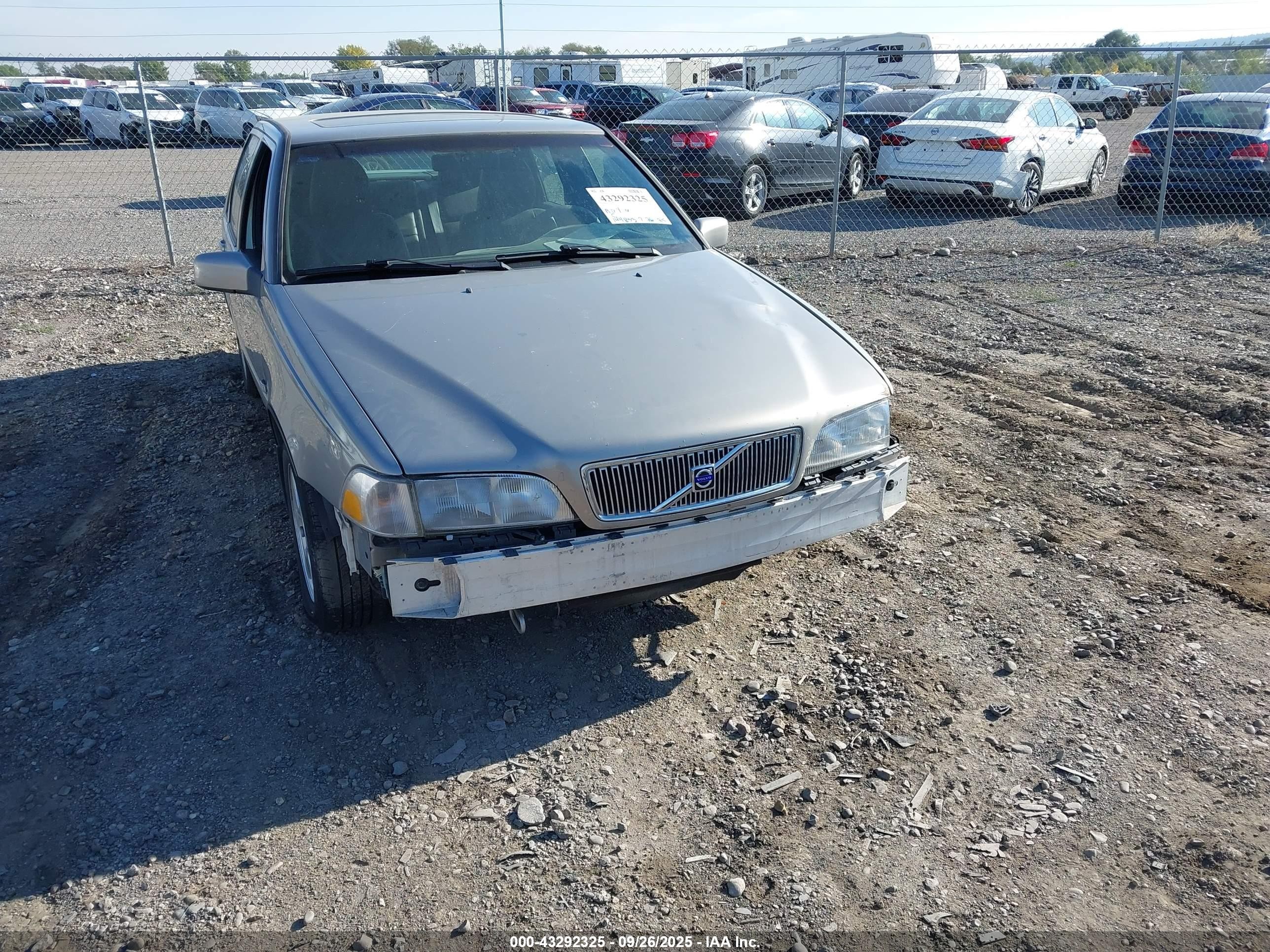 1999 Volvo S70 Glt Silver vin: YV1LS56D7X1592834