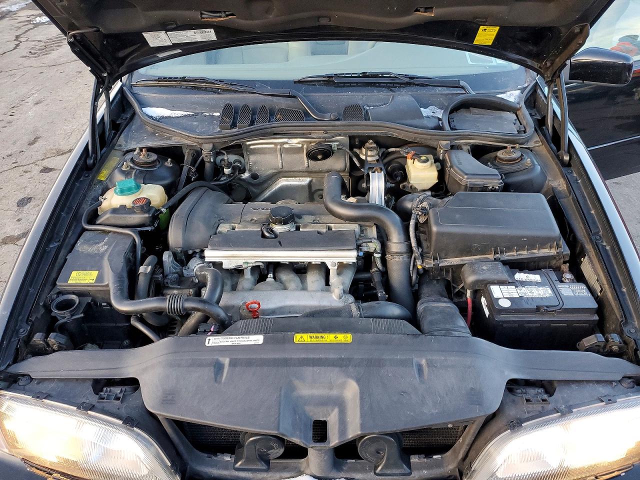 2000 Volvo S70 Glt Black vin: YV1LS56D7Y2667110