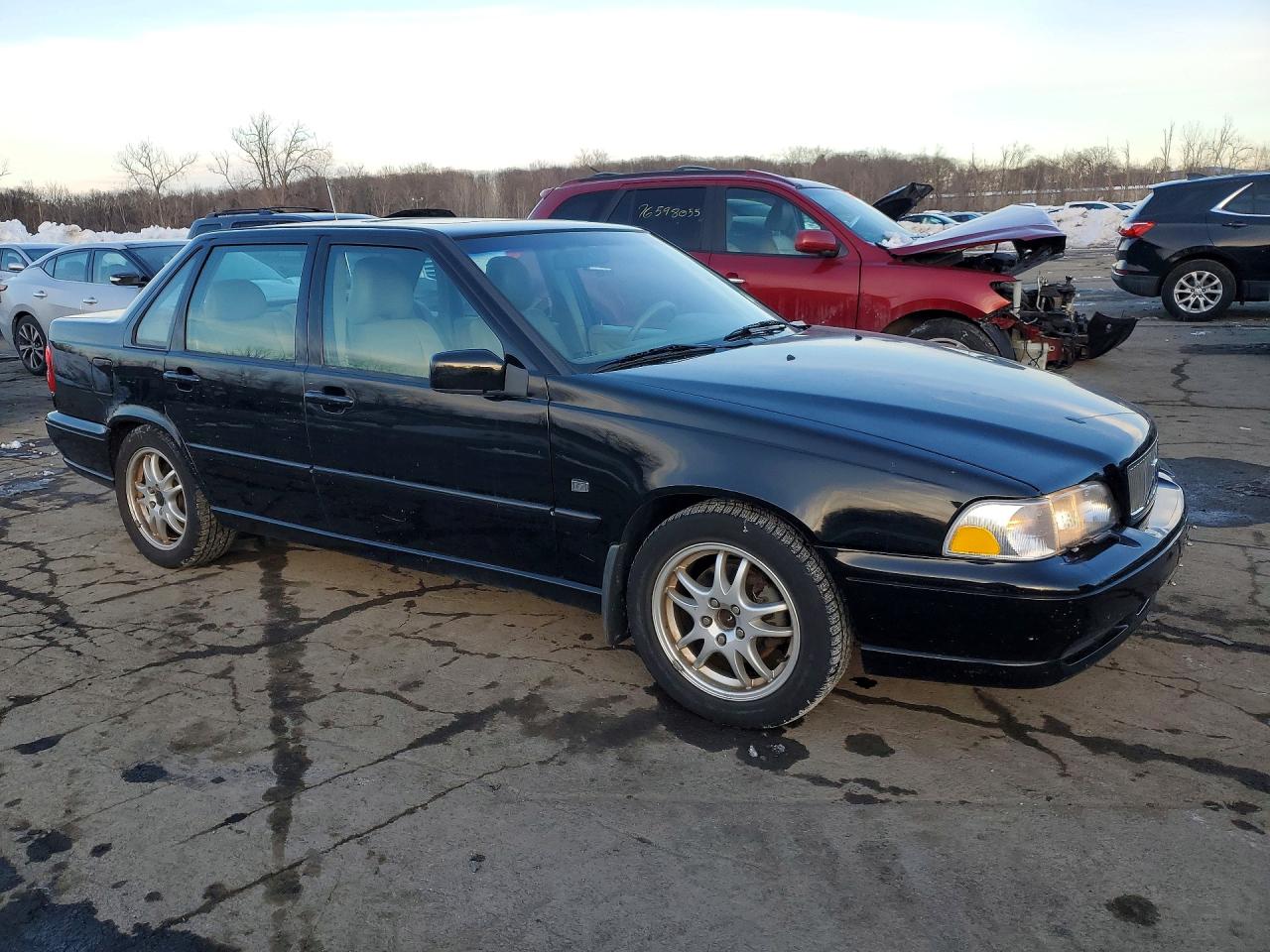 2000 Volvo S70 Glt Black vin: YV1LS56D7Y2667110