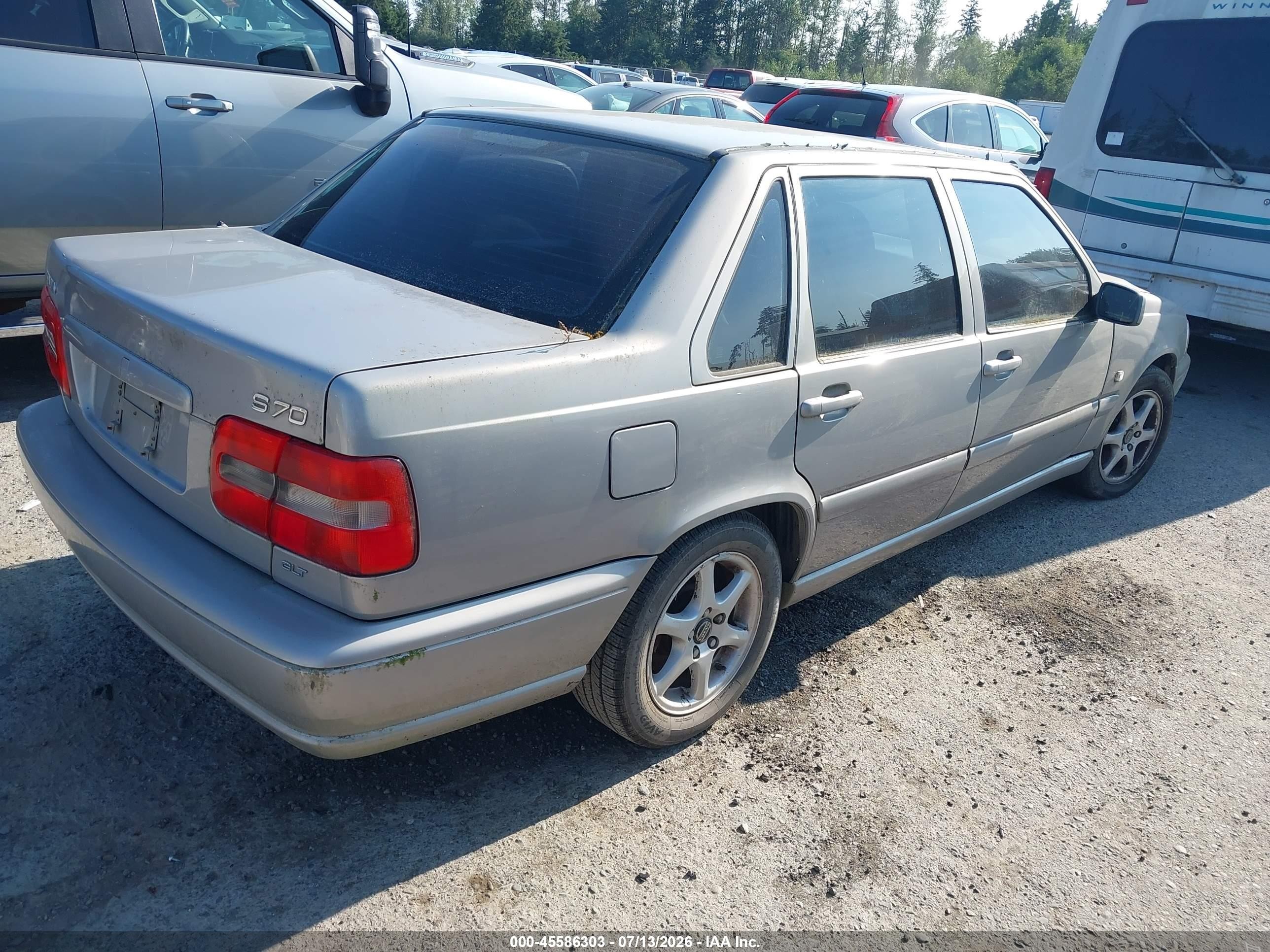 1999 Volvo S70 Glt Silver vin: YV1LS56D8X1587738