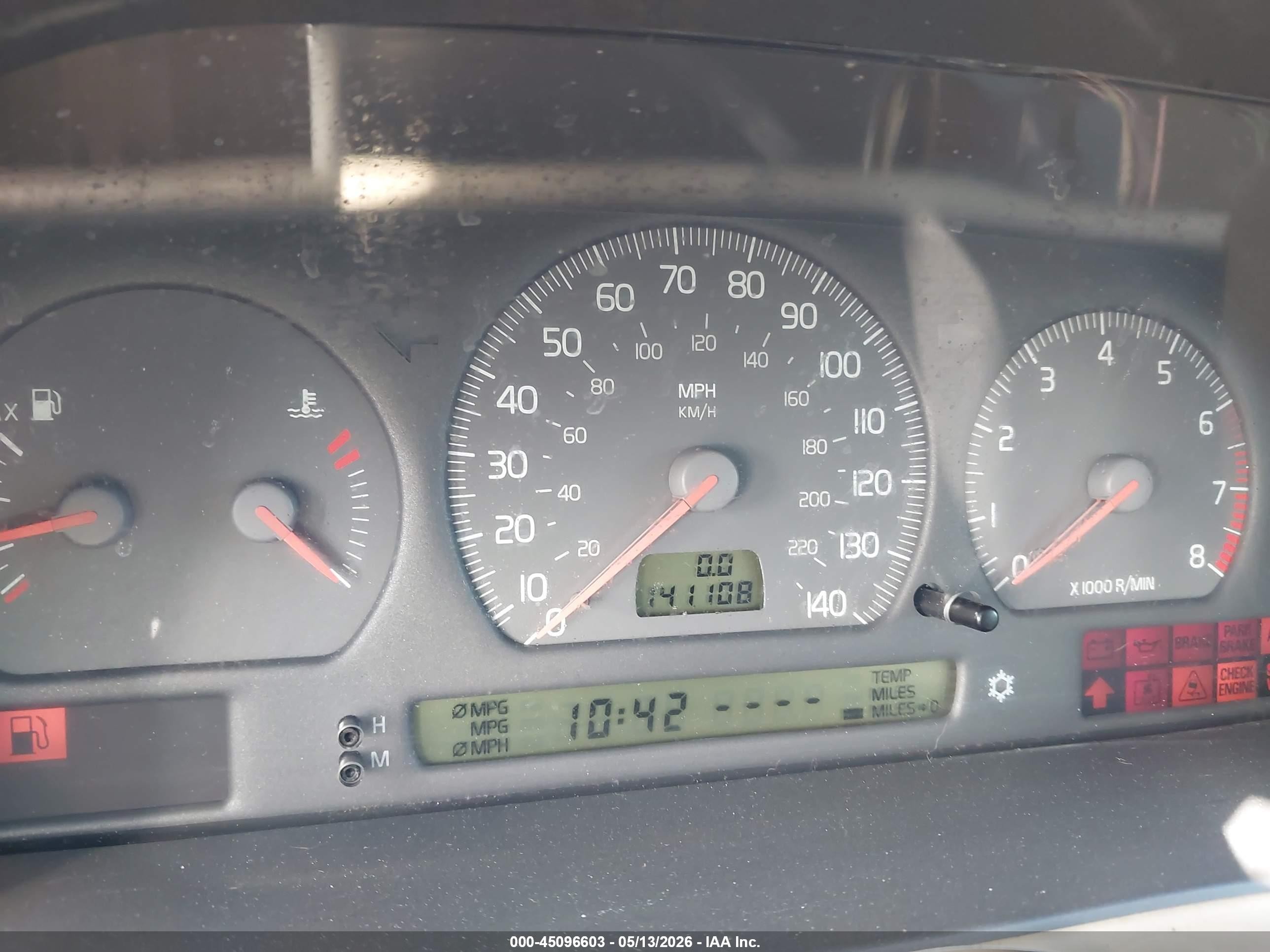 2000 Volvo S70 Glt/glt Se Gray vin: YV1LS56D8Y2657928