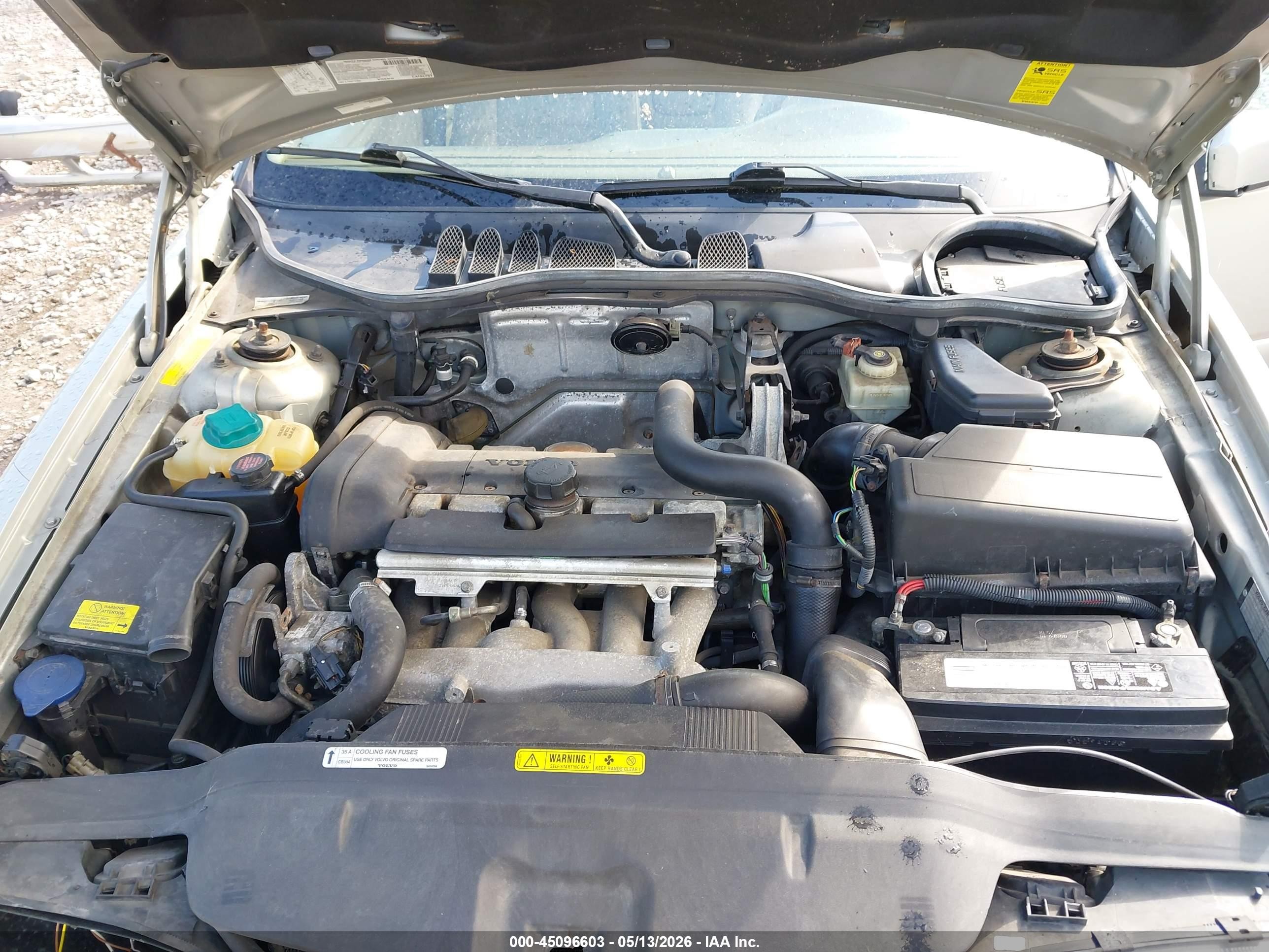 2000 Volvo S70 Glt/glt Se Gray vin: YV1LS56D8Y2657928