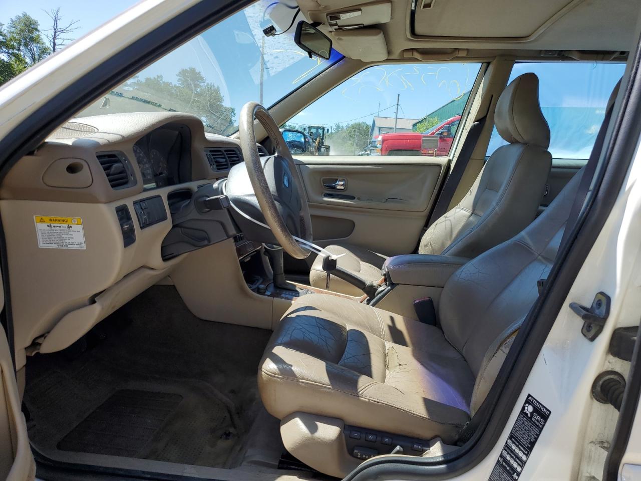 1999 Volvo S70 Glt White vin: YV1LS56D9X2618313