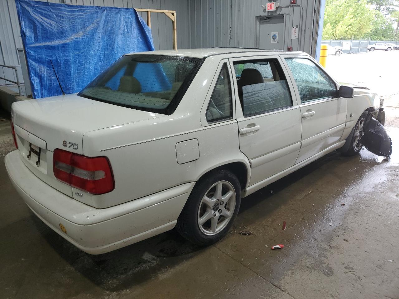1999 Volvo S70 Glt White vin: YV1LS56D9X2618313