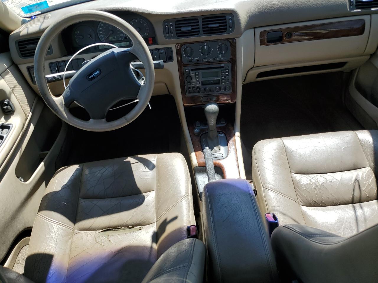 1999 Volvo S70 Glt White vin: YV1LS56D9X2618313