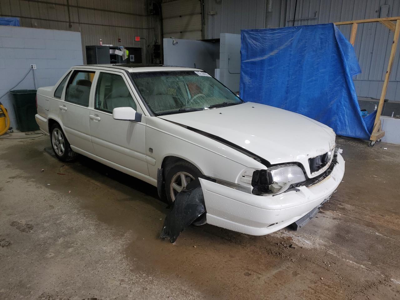 1999 Volvo S70 Glt White vin: YV1LS56D9X2618313