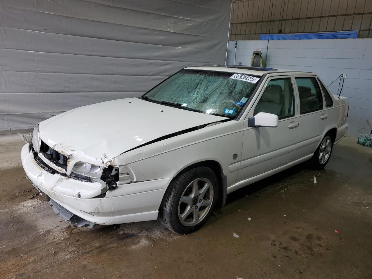 1999 Volvo S70 Glt White vin: YV1LS56D9X2618313