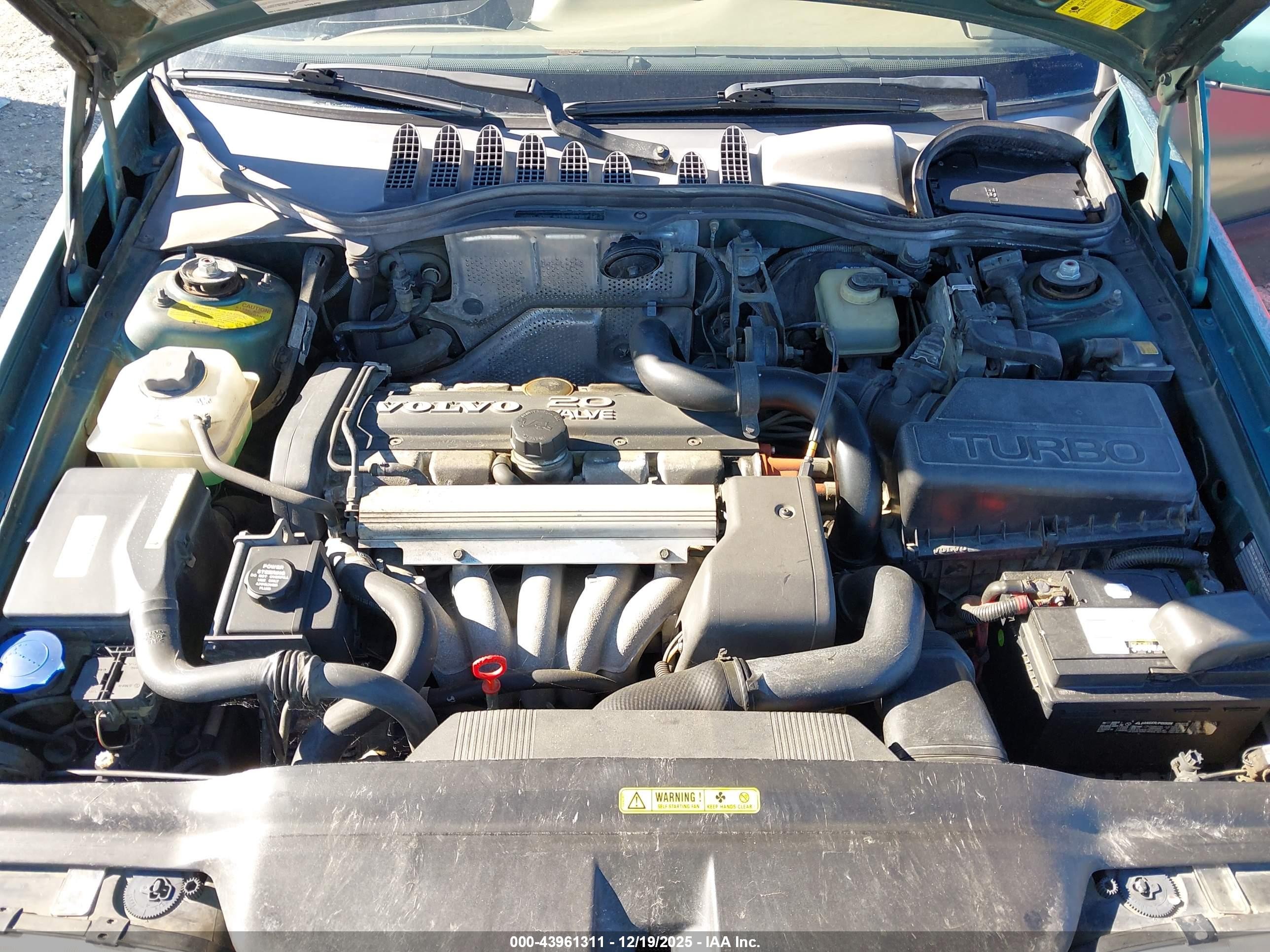 1995 Volvo 850   Teal vin: YV1LS5710S1212715