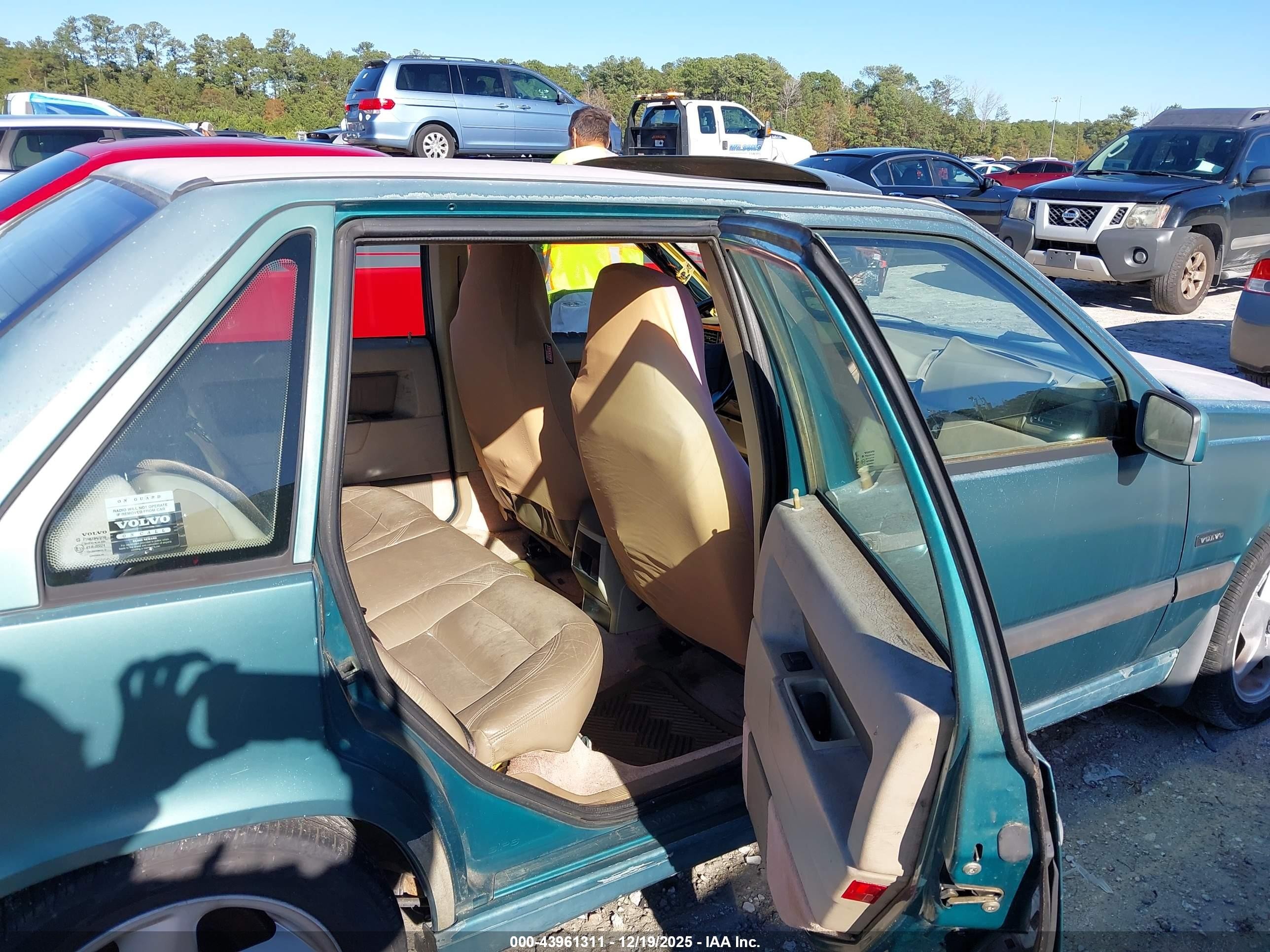 1995 Volvo 850   Teal vin: YV1LS5710S1212715