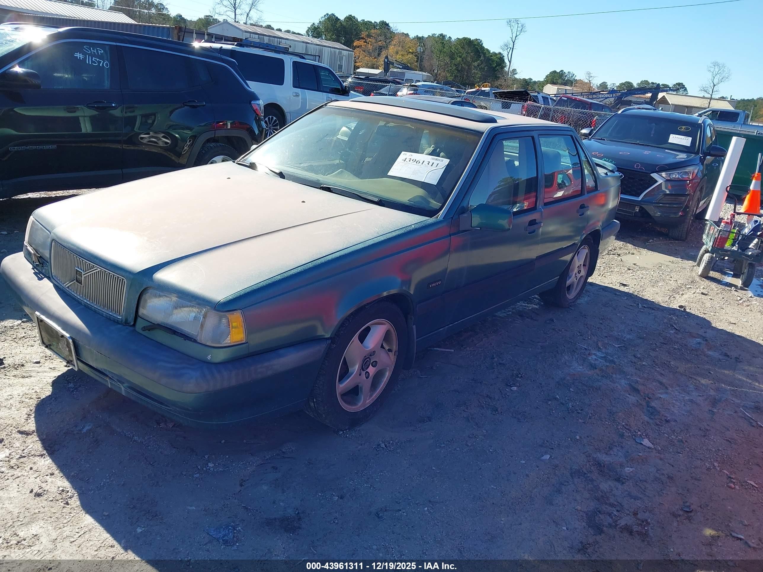 1995 Volvo 850   Teal vin: YV1LS5710S1212715