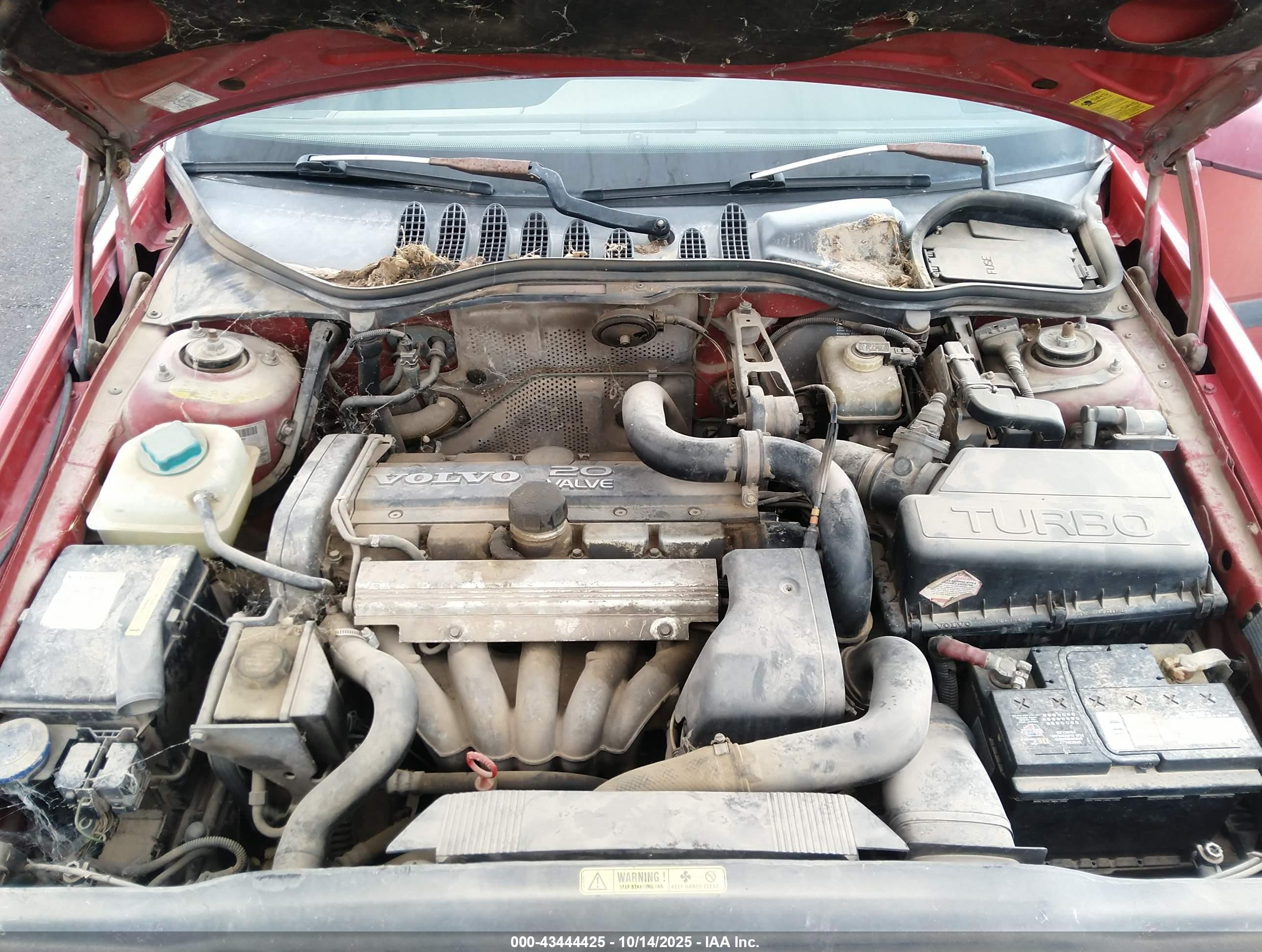 1994 Volvo 850   Red vin: YV1LS5718R2171013