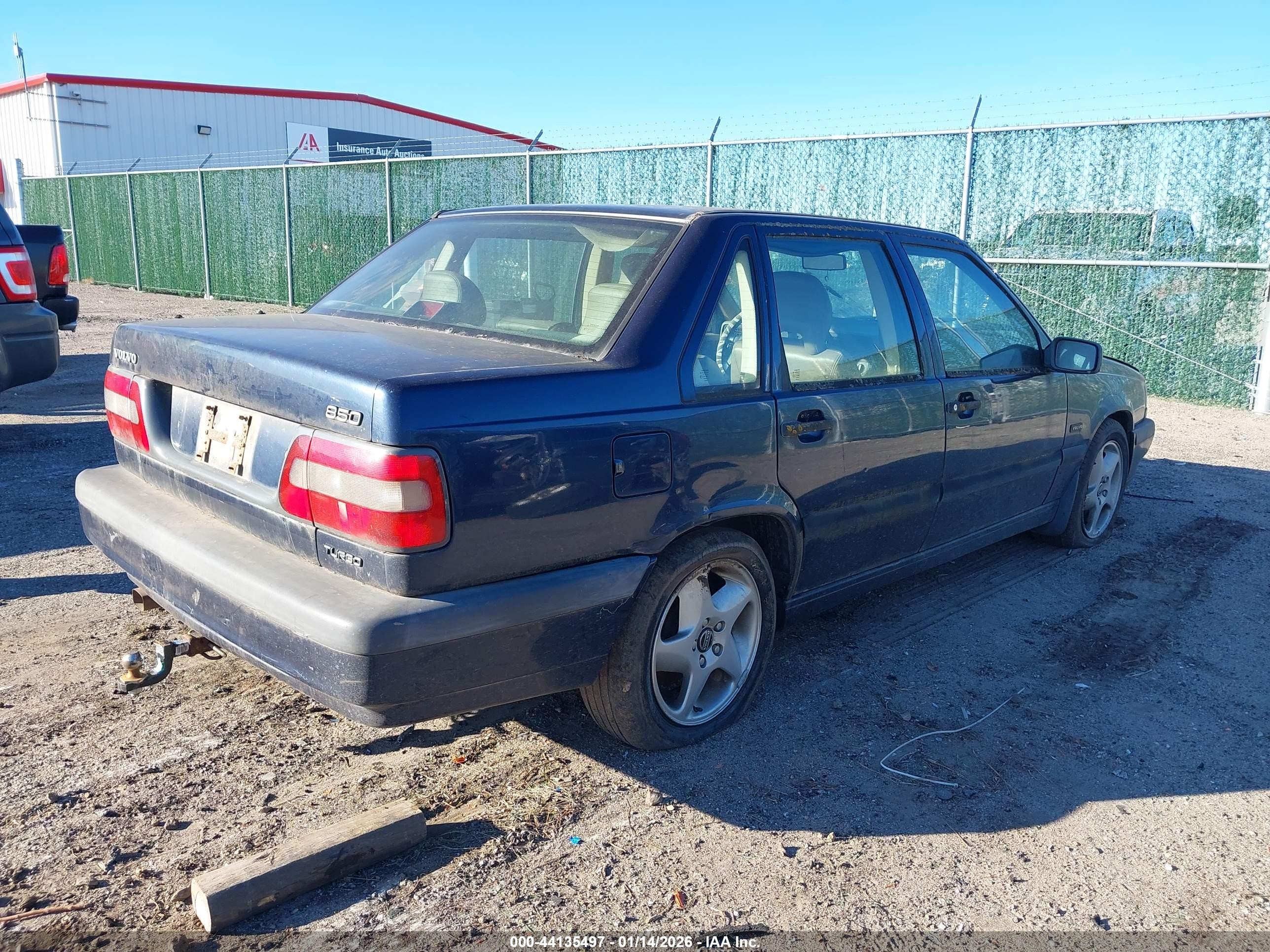 1995 Volvo 850   Black vin: YV1LS5718S2181109