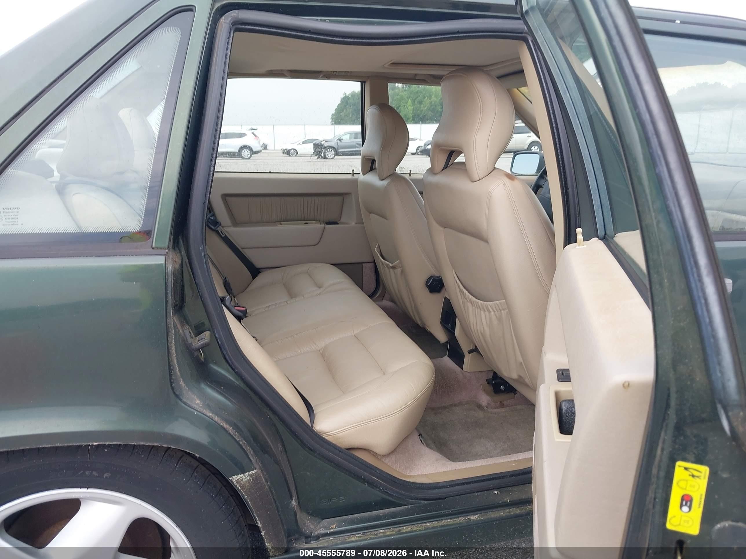 1997 Volvo 850 T5 Green vin: YV1LS5722V1358398