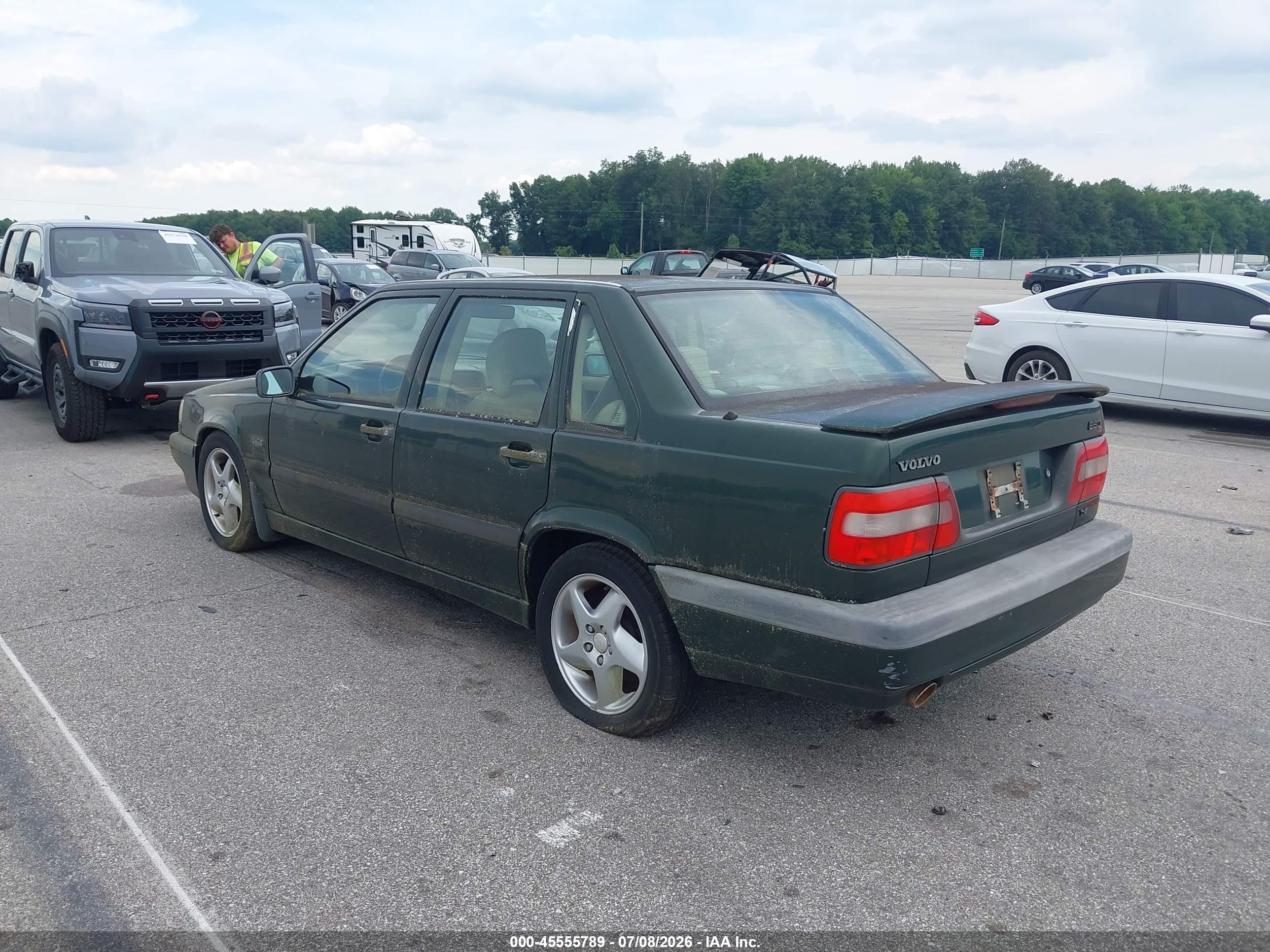 1997 Volvo 850 T5 Green vin: YV1LS5722V1358398