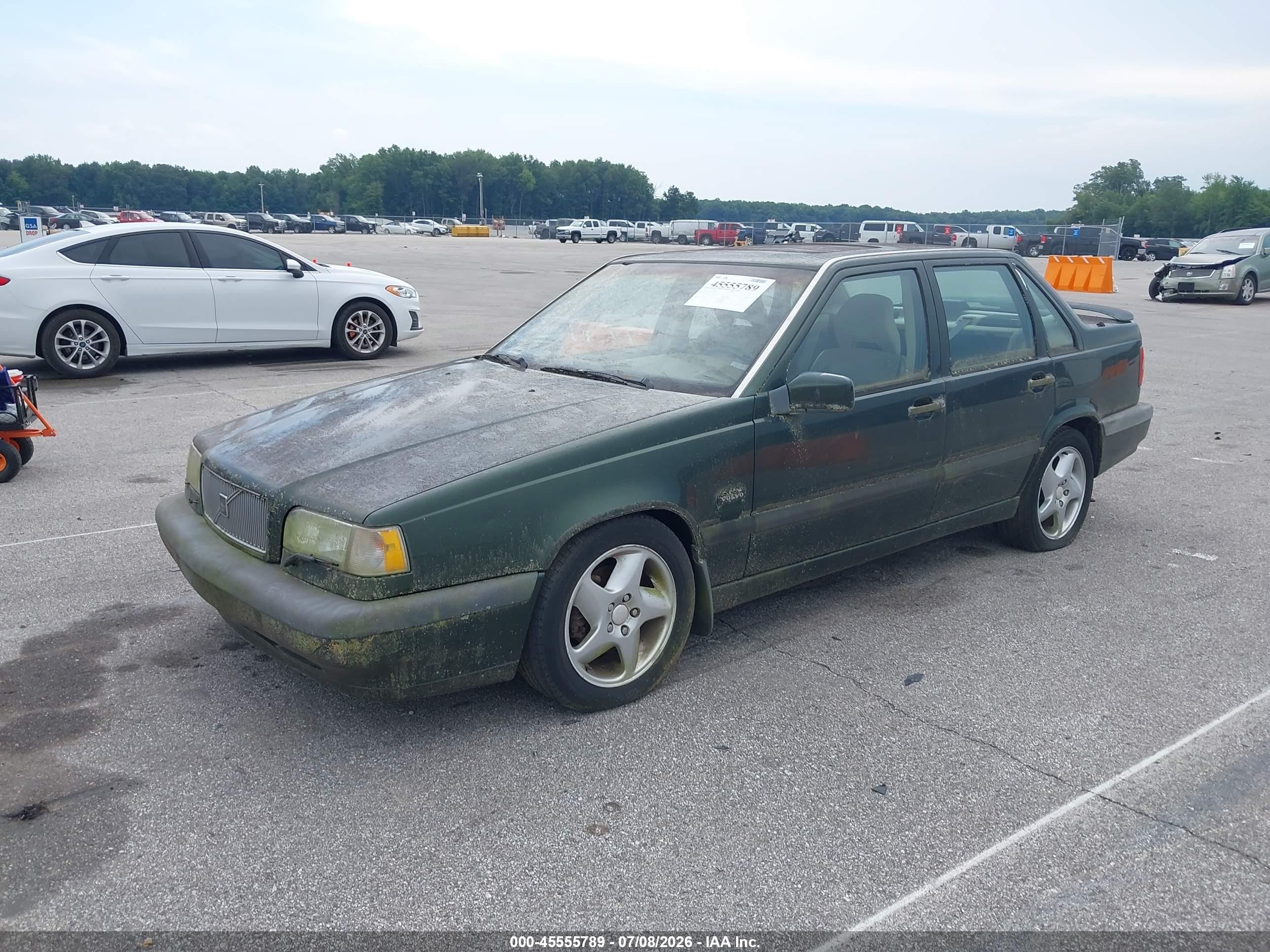 1997 Volvo 850 T5 Green vin: YV1LS5722V1358398