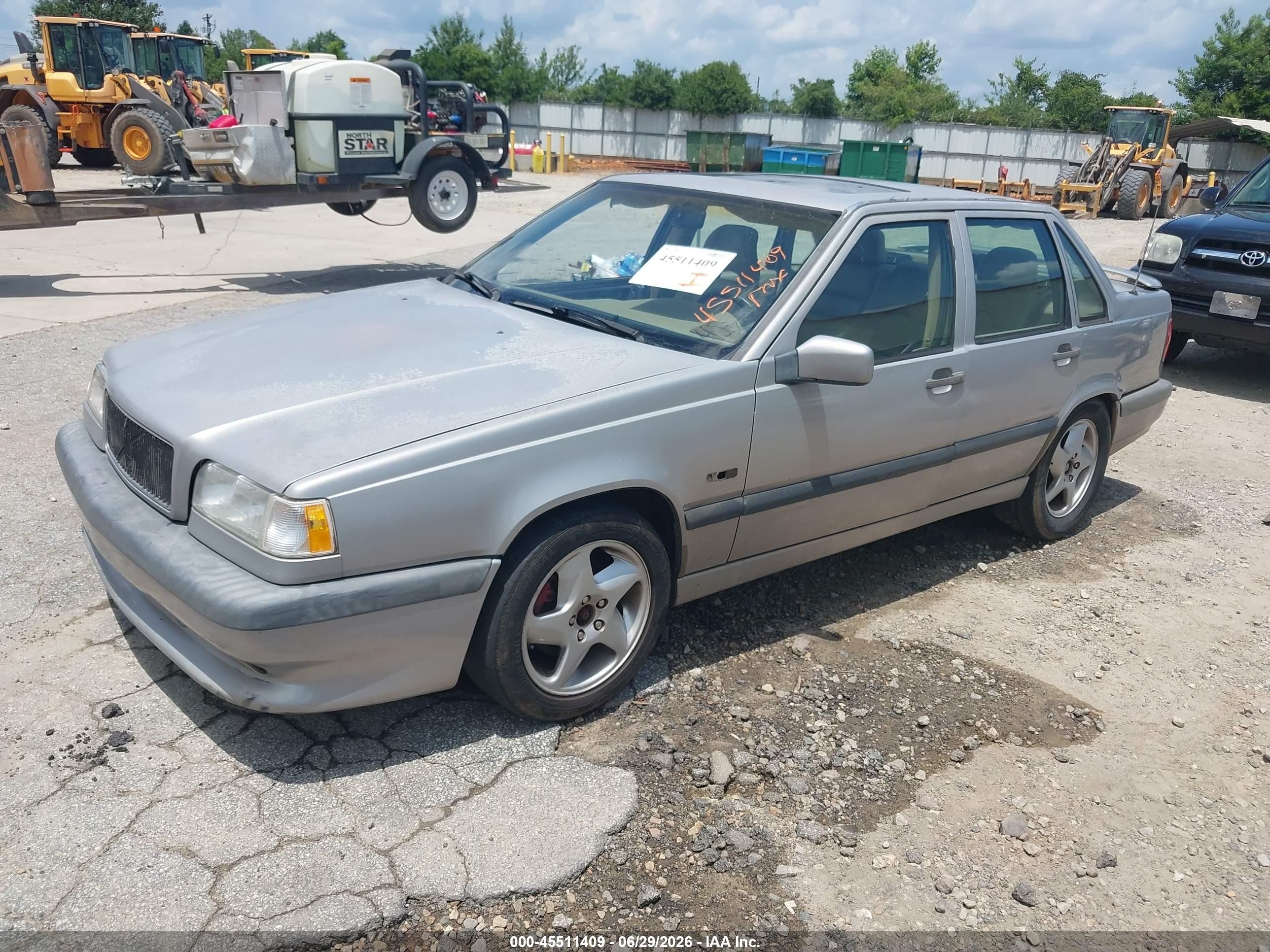 1996 Volvo 850   Silver vin: YV1LS572XT1285830