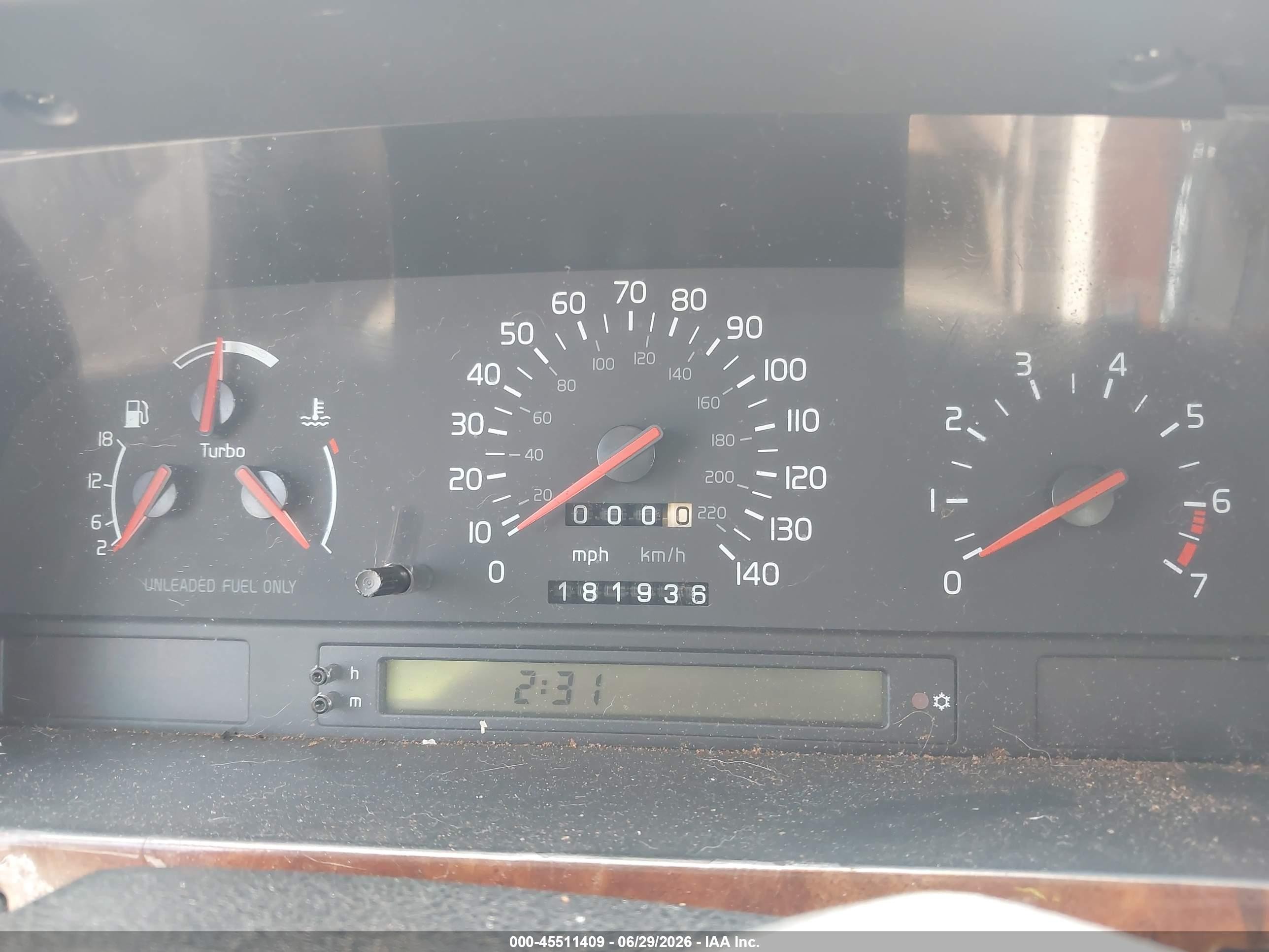1996 Volvo 850   Silver vin: YV1LS572XT1285830