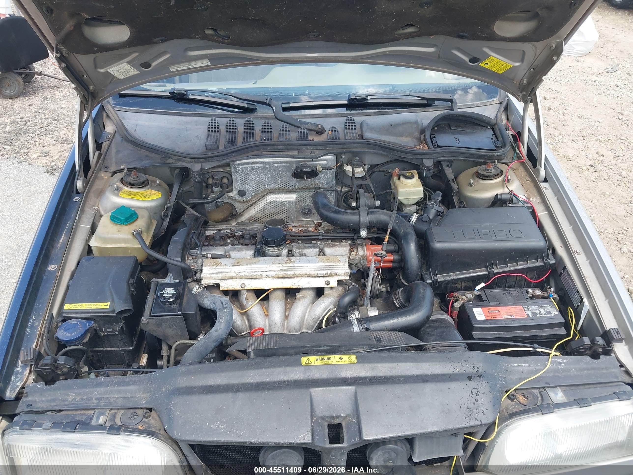 1996 Volvo 850   Silver vin: YV1LS572XT1285830