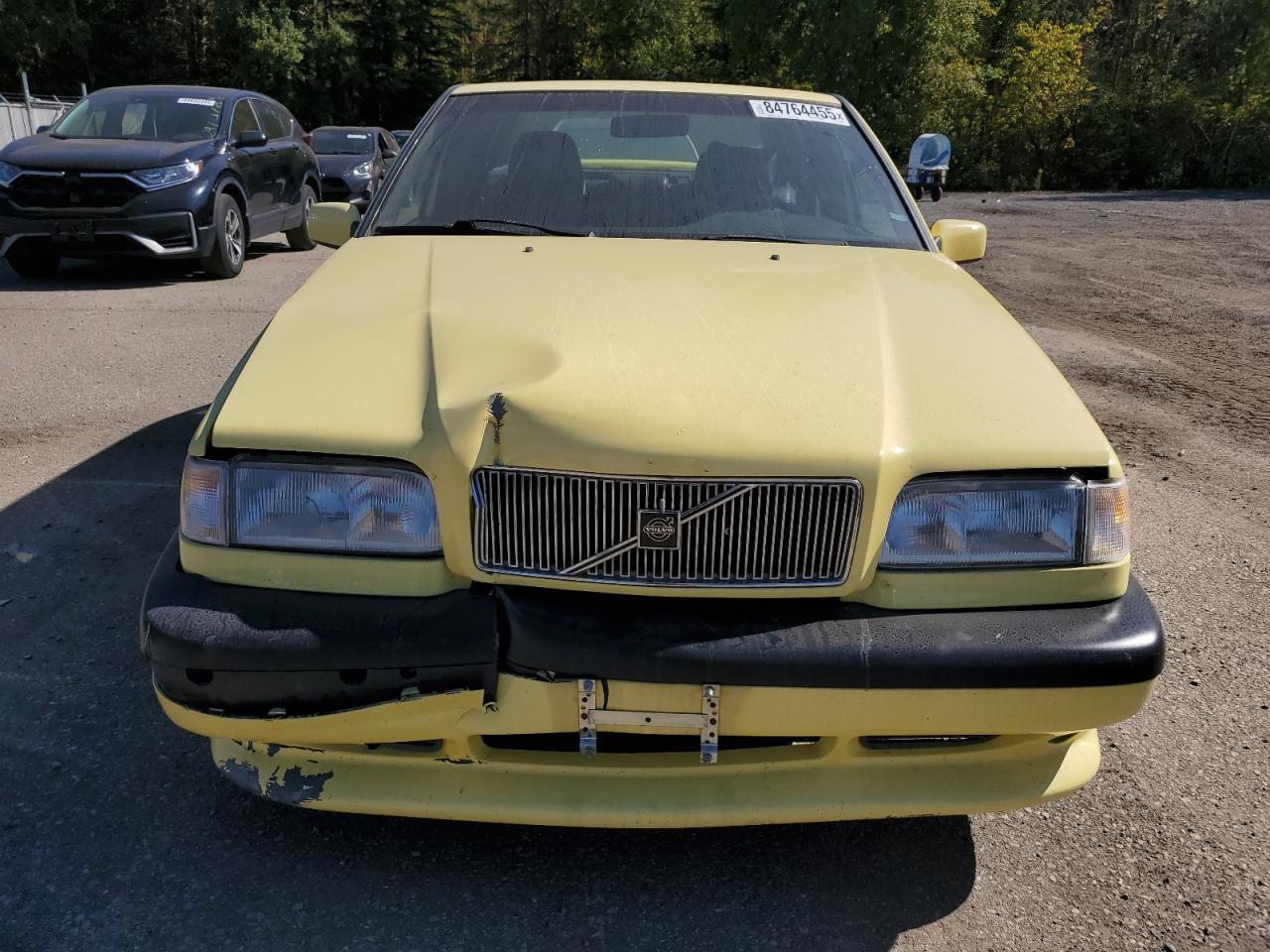 1995 Volvo 850 T5r Yellow vin: YV1LS5817S2229309