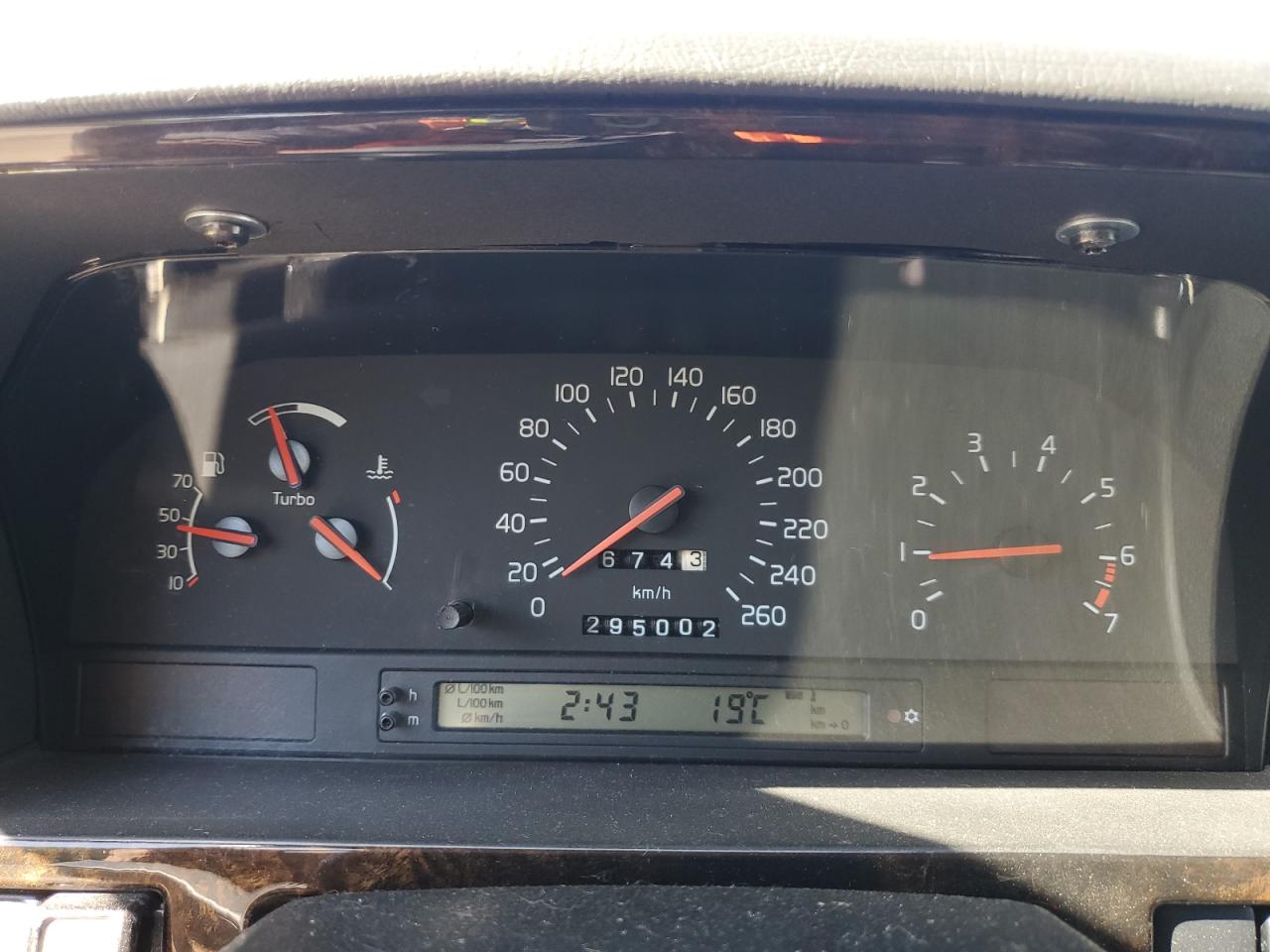 1995 Volvo 850 T5r Yellow vin: YV1LS5817S2229309