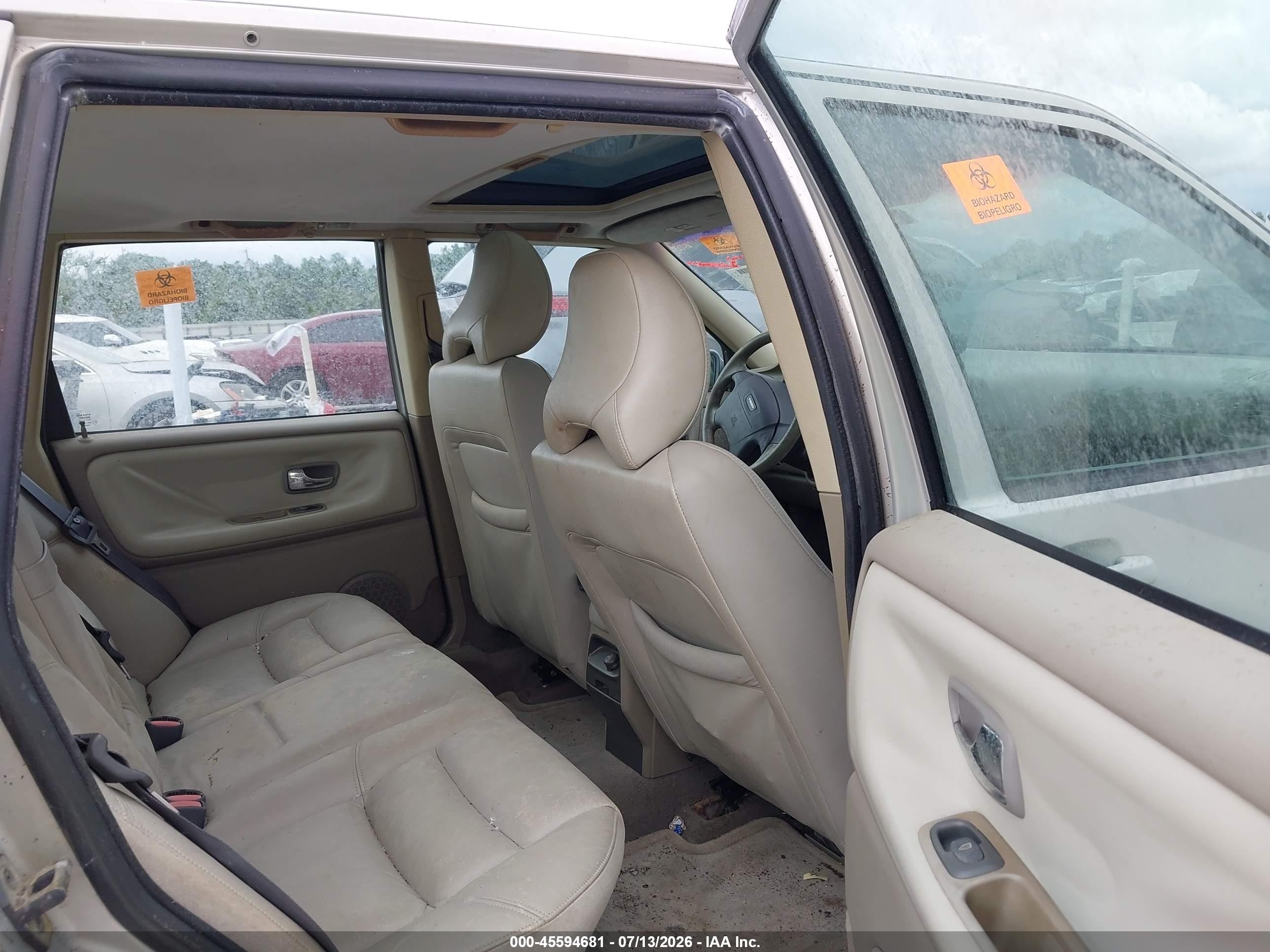 2000 Volvo S70 Se Champagne vin: YV1LS61J7Y2648091