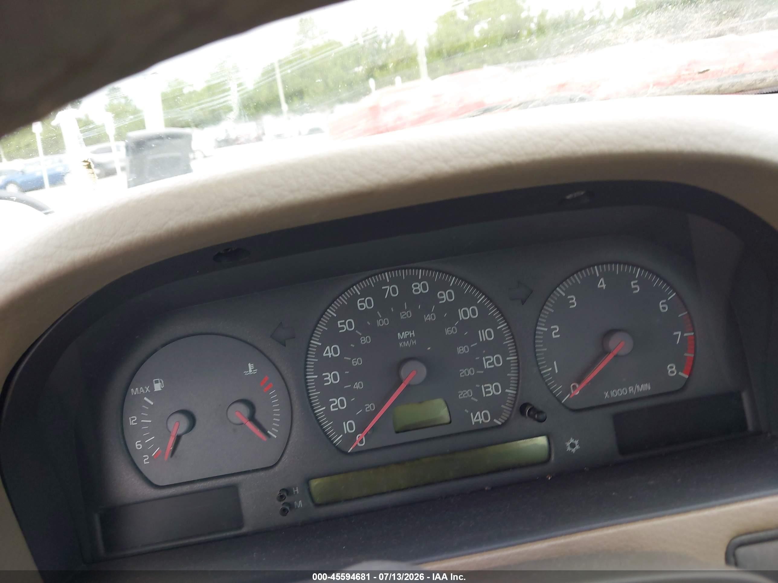 2000 Volvo S70 Se Champagne vin: YV1LS61J7Y2648091