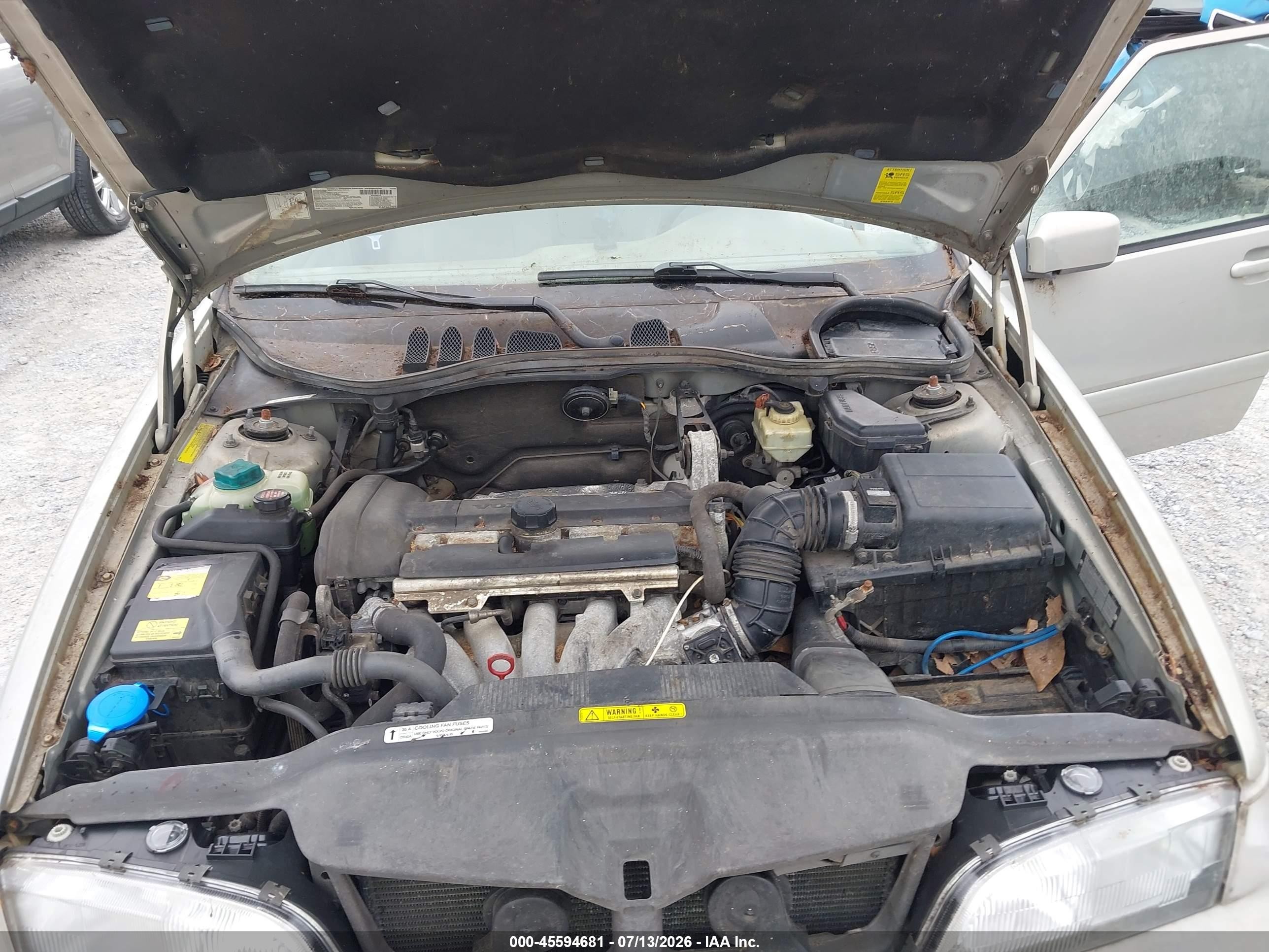 2000 Volvo S70 Se Champagne vin: YV1LS61J7Y2648091