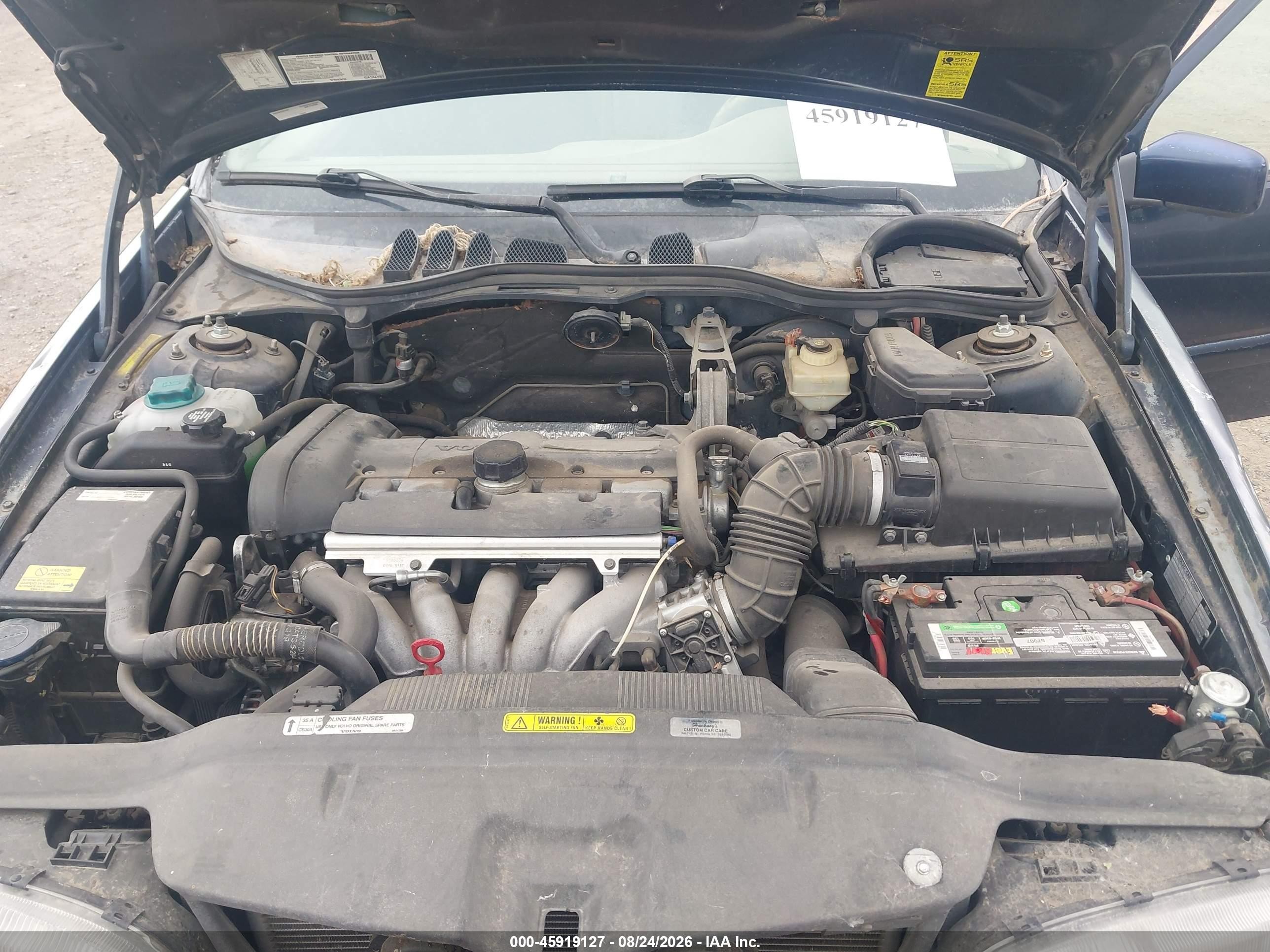 2000 Volvo S70 Se Blue vin: YV1LS61J7Y2667725