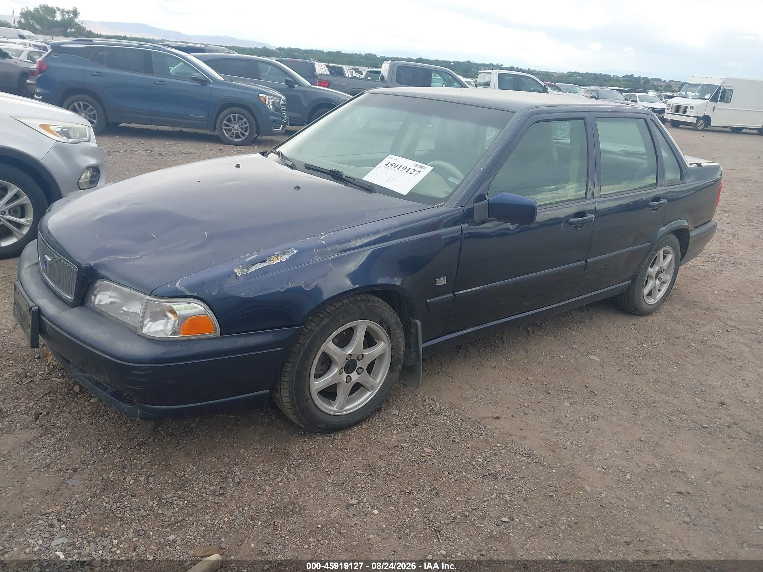 2000 Volvo S70 Se Blue vin: YV1LS61J7Y2667725