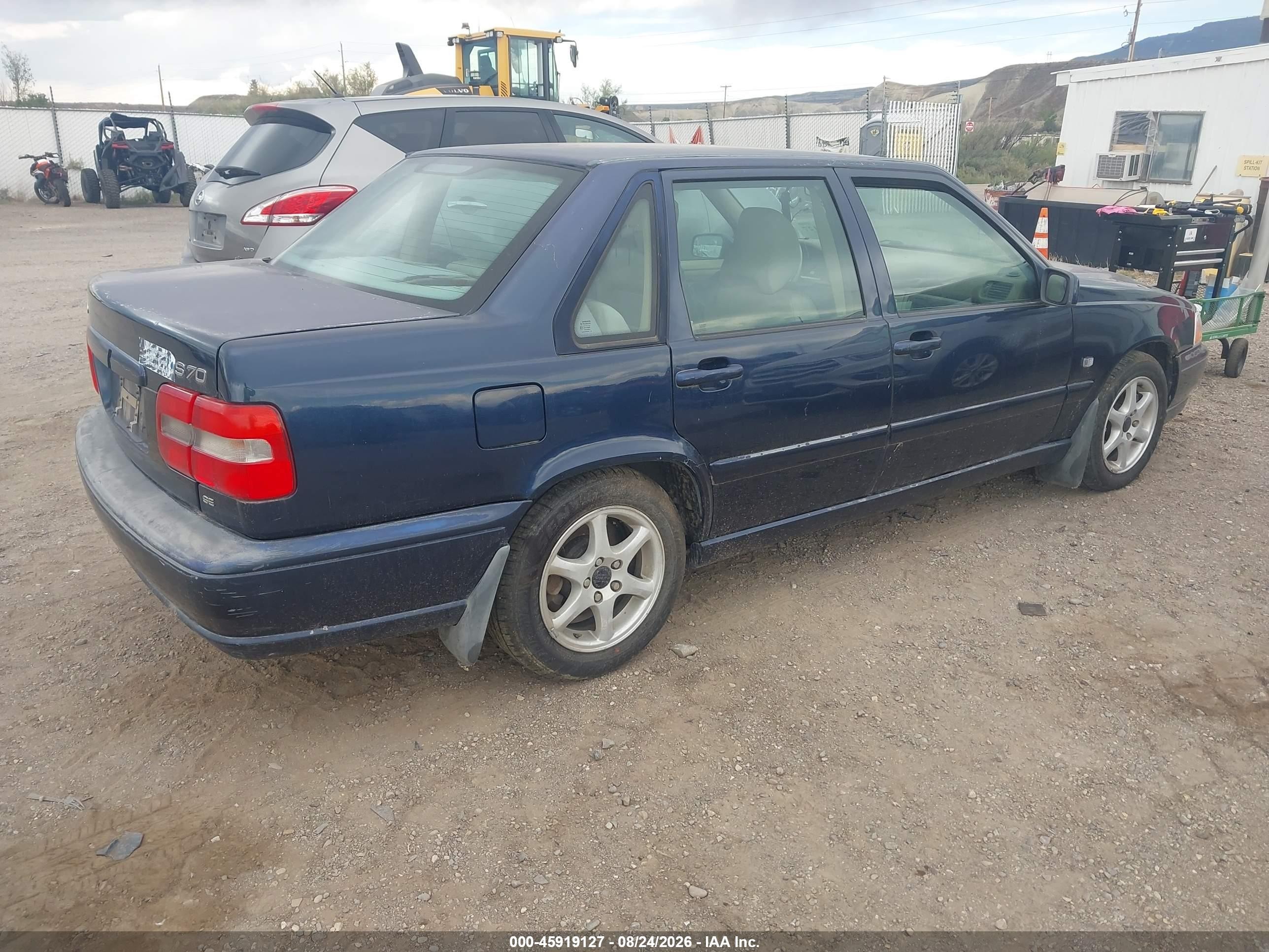 2000 Volvo S70 Se Blue vin: YV1LS61J7Y2667725