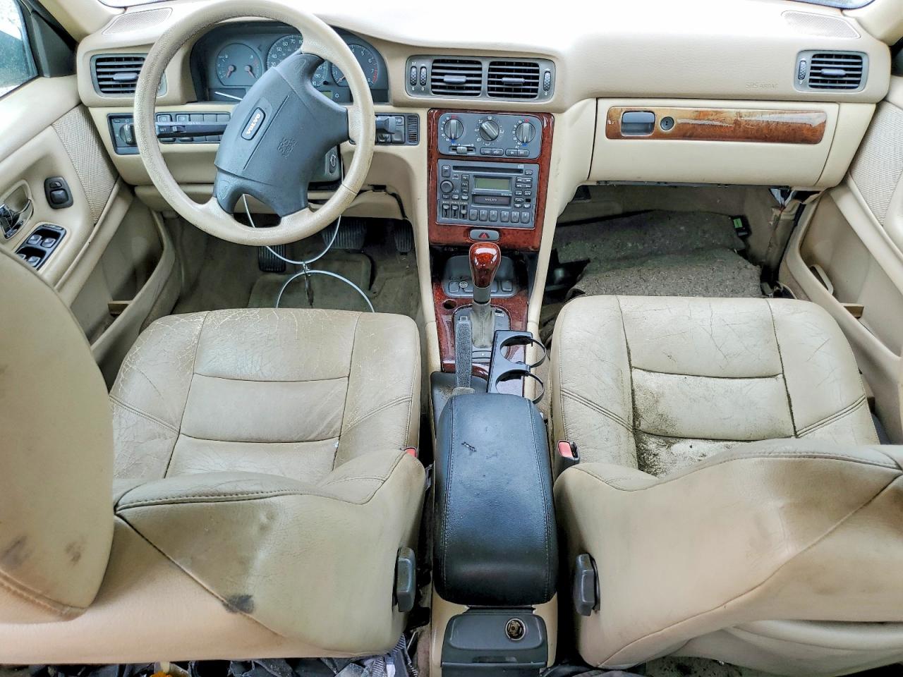 2000 Volvo S70 Base White vin: YV1LS61J9Y2665197