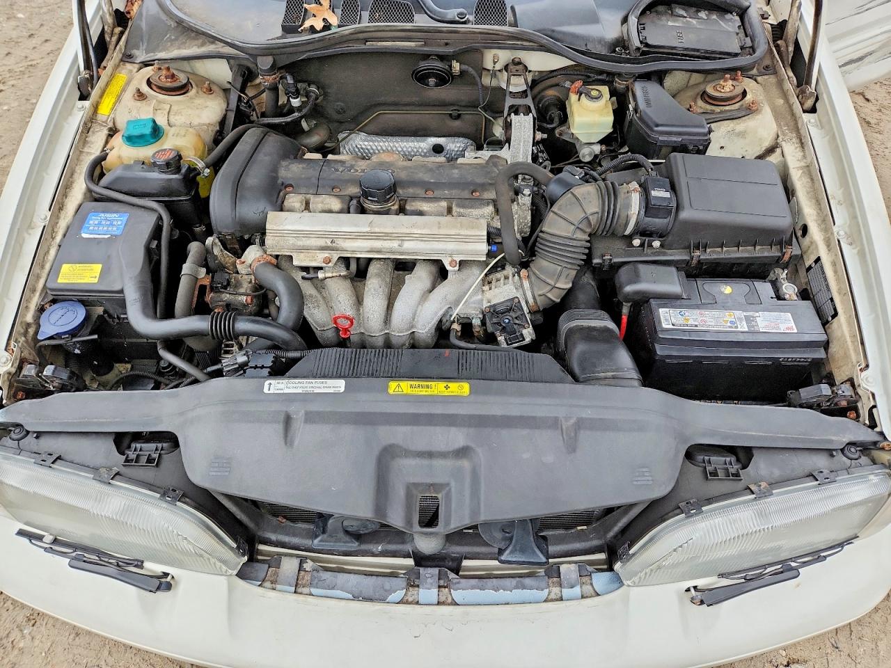 2000 Volvo S70 Base White vin: YV1LS61JXY2636680