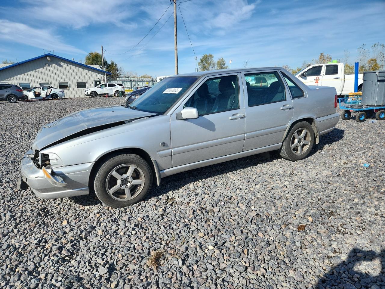 1999 Volvo S70 Silver vin: YV1LT56D8X2610376