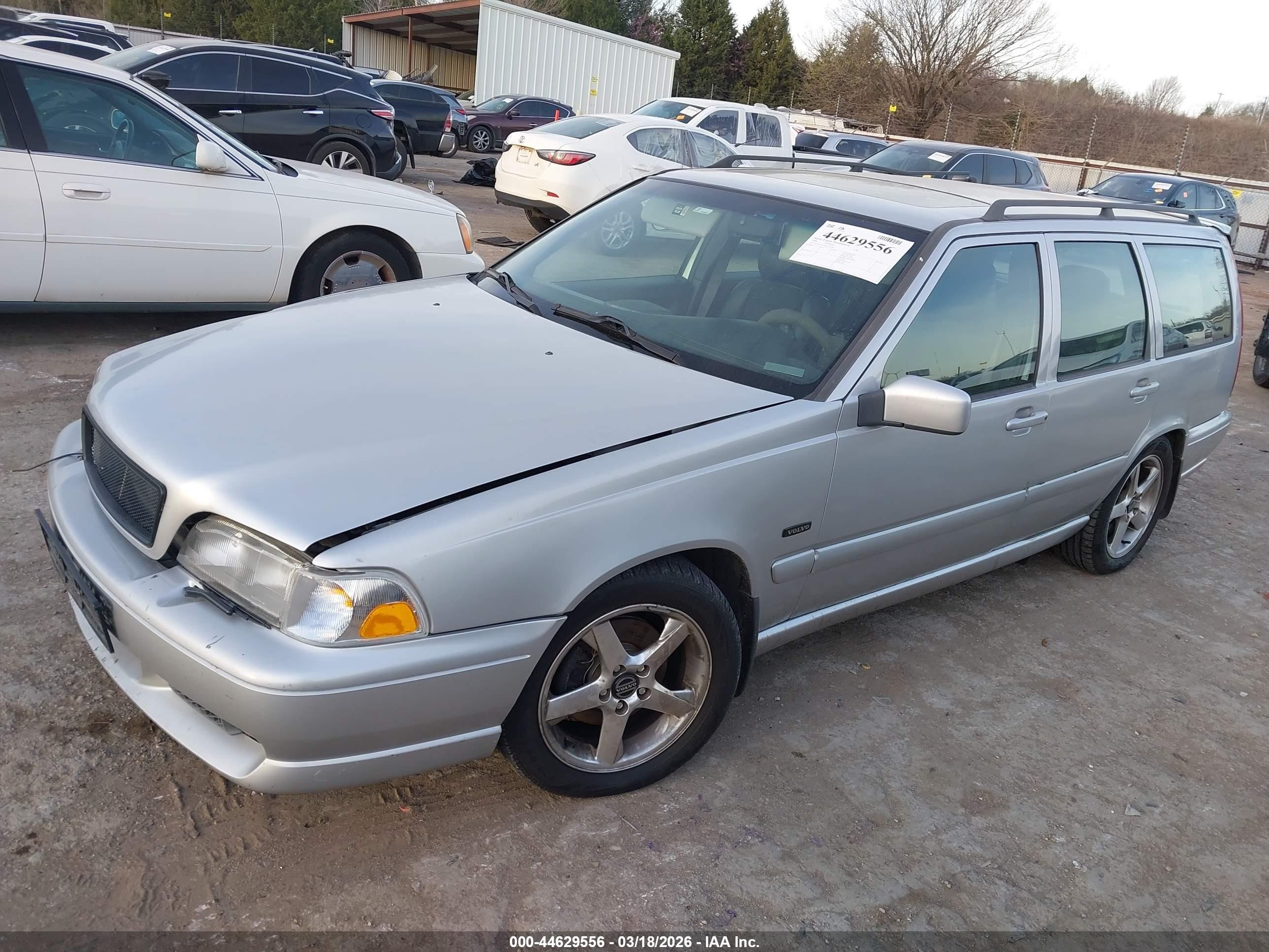 1998 Volvo V70 R Gray vin: YV1LW5241W2510146