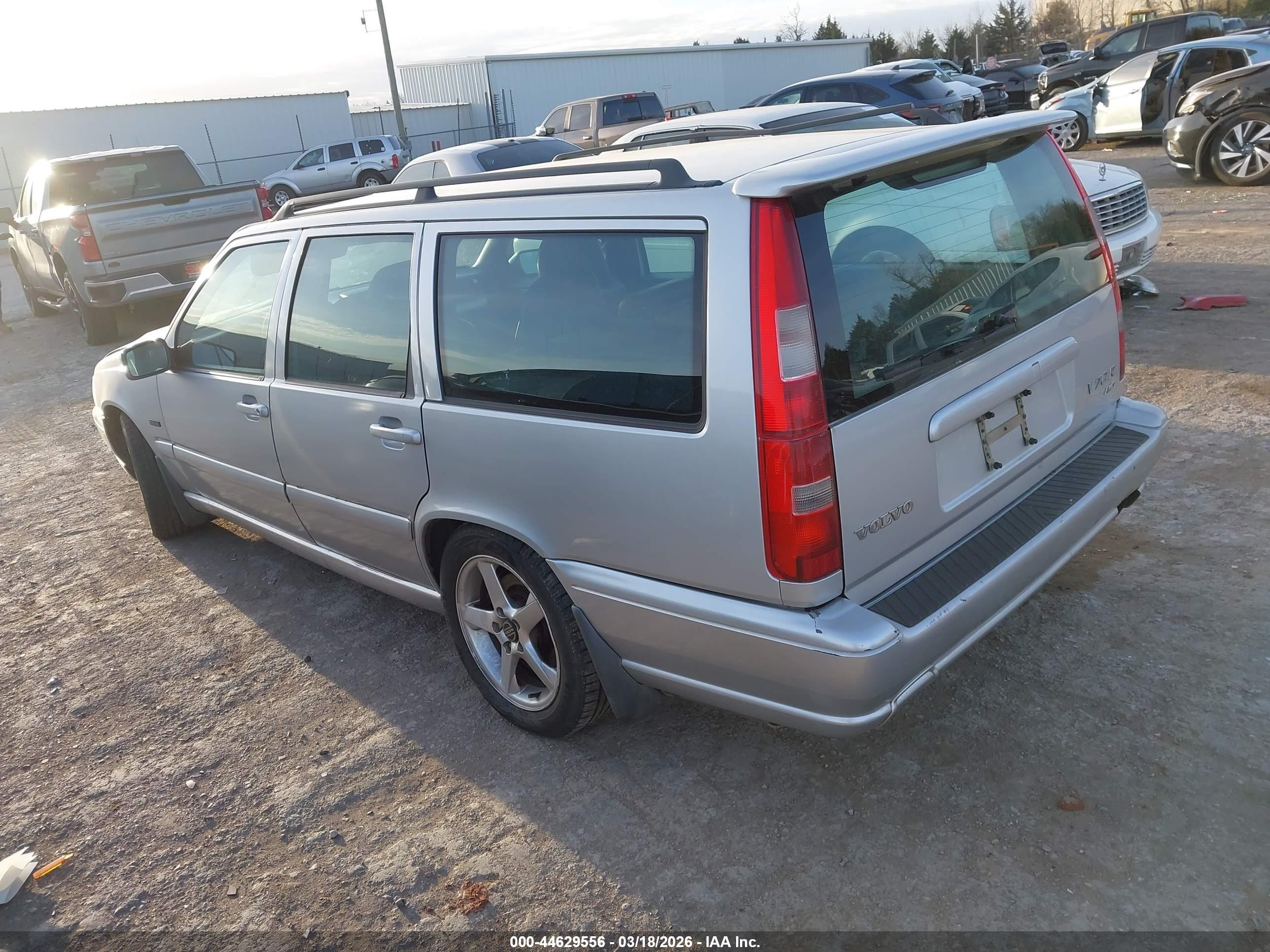 1998 Volvo V70 R Gray vin: YV1LW5241W2510146
